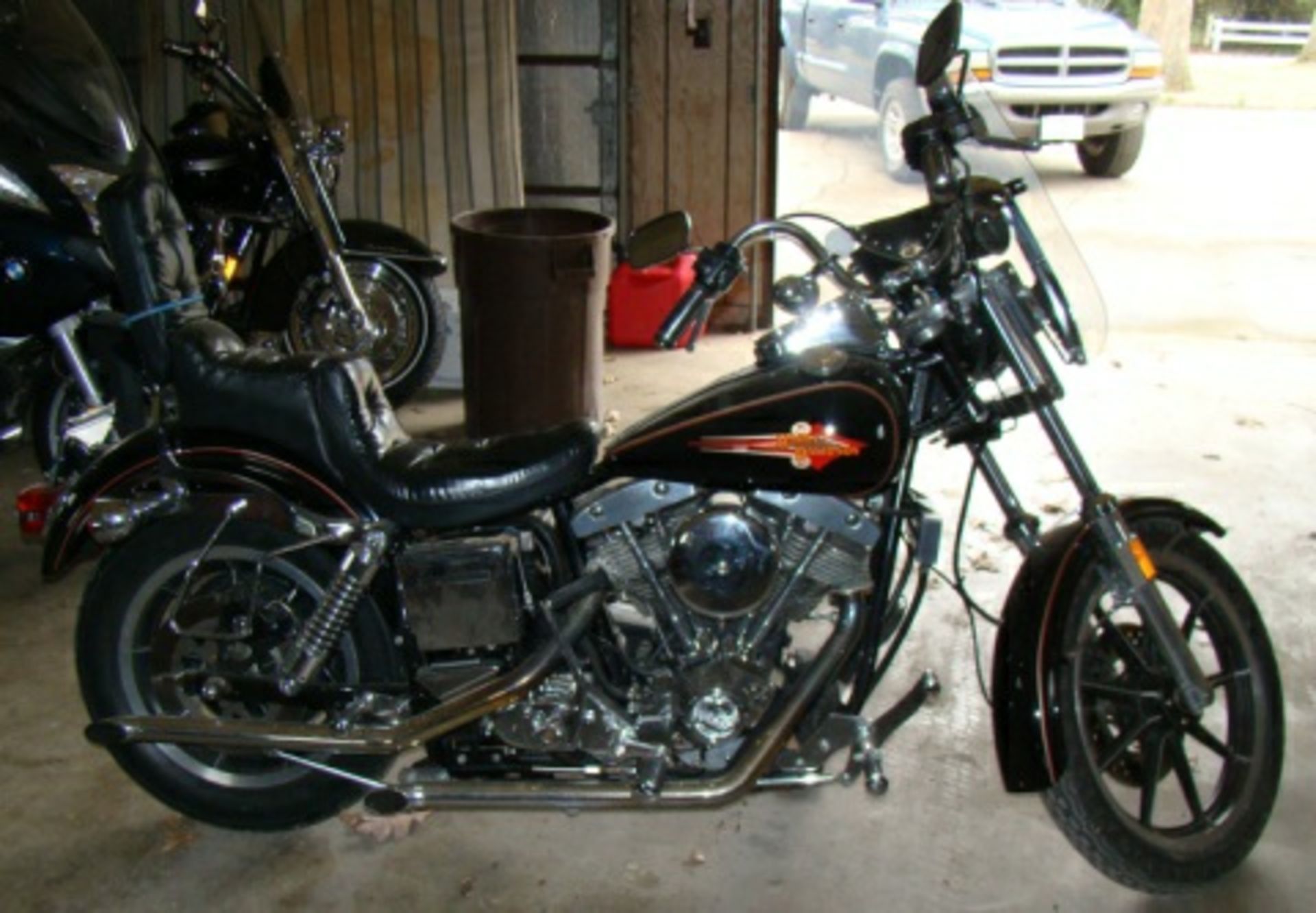 1984 Harley Davidson FXSB Low Rider Shovel Head motorcycle, 38,662 miles, VIN 1HDBPK3XEY012060