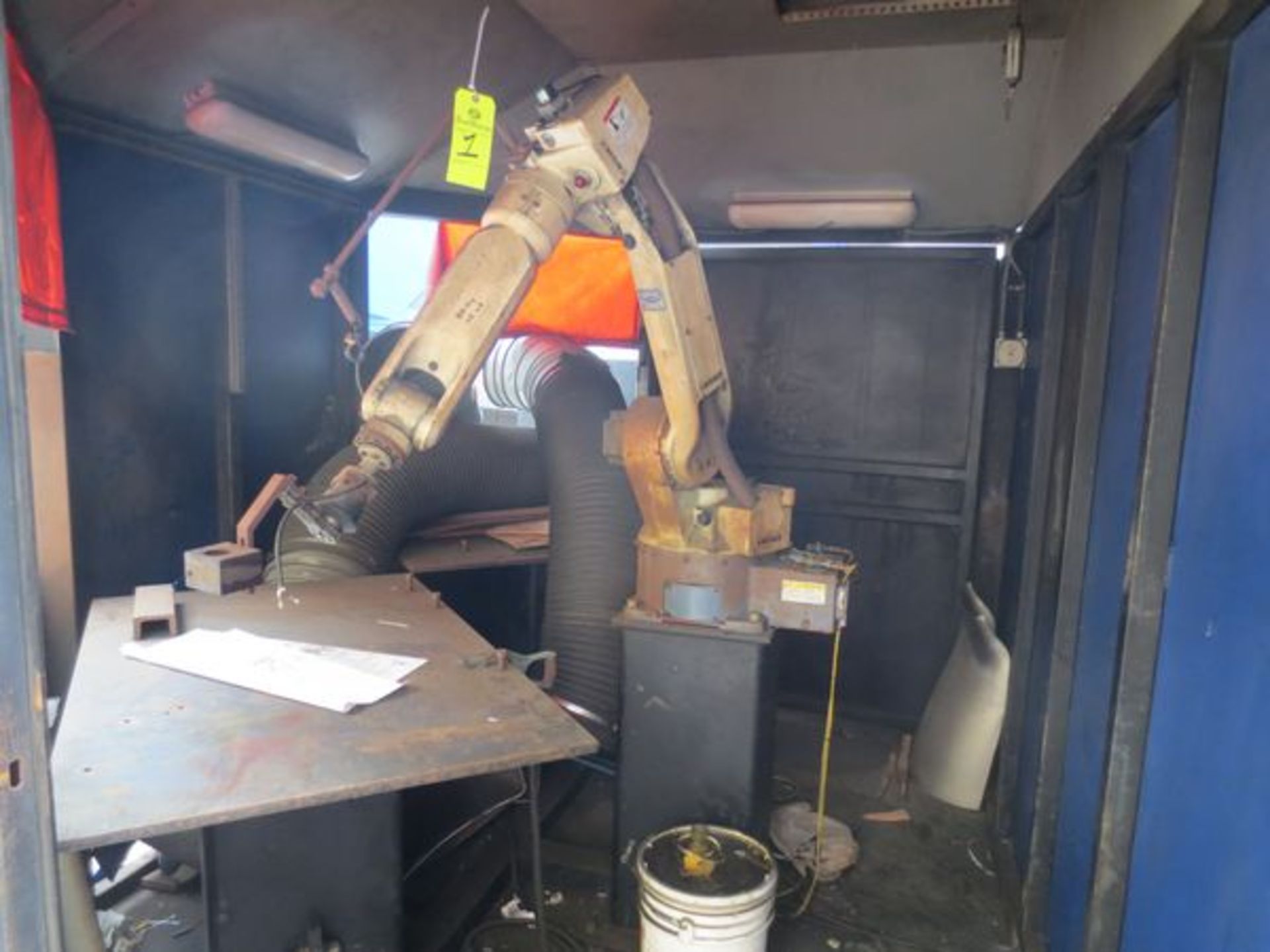 Worker Automation Robotic Weld Cell--Almega AX V6 Robot Arm with Welder, Powerbox & Controls - Image 2 of 2