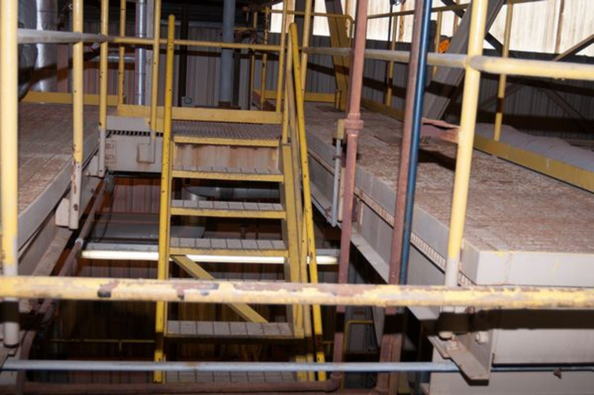 MEZZANINE; SAFETY RAILING; GRATES AND ALL STEEL BEAMS RELATED TO THE MEZZANINE THROUGH OUT MAIN - Image 2 of 2