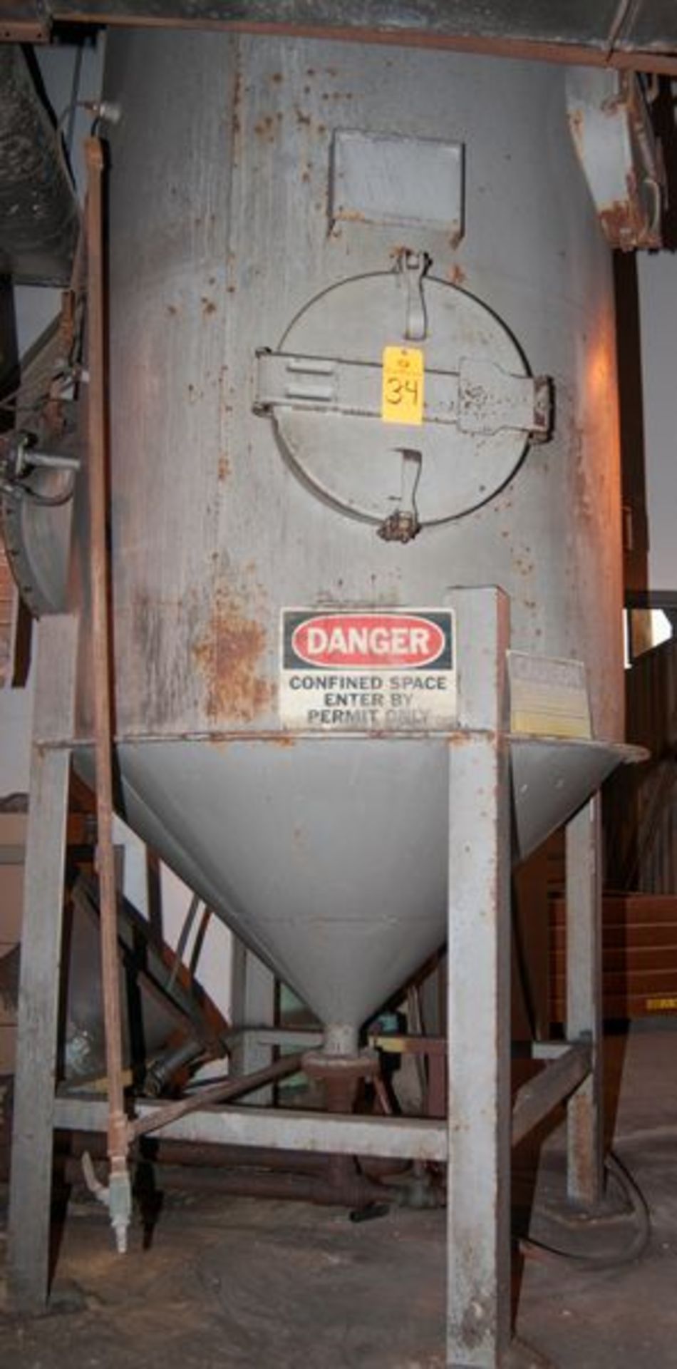 ZURN AIR SYSTEM DUST COLLECTOR; TYPE DX-03-12-0; W.O.No. 940637-901 (L-580)