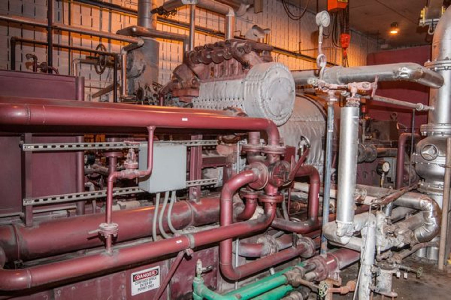 TURBODYNE STEAM TURBINE S/N 37276; SKID MOUNTED, 4485Kkw, OVERHAULED IN 2011, INLET PRESSURE 600 - Image 4 of 11