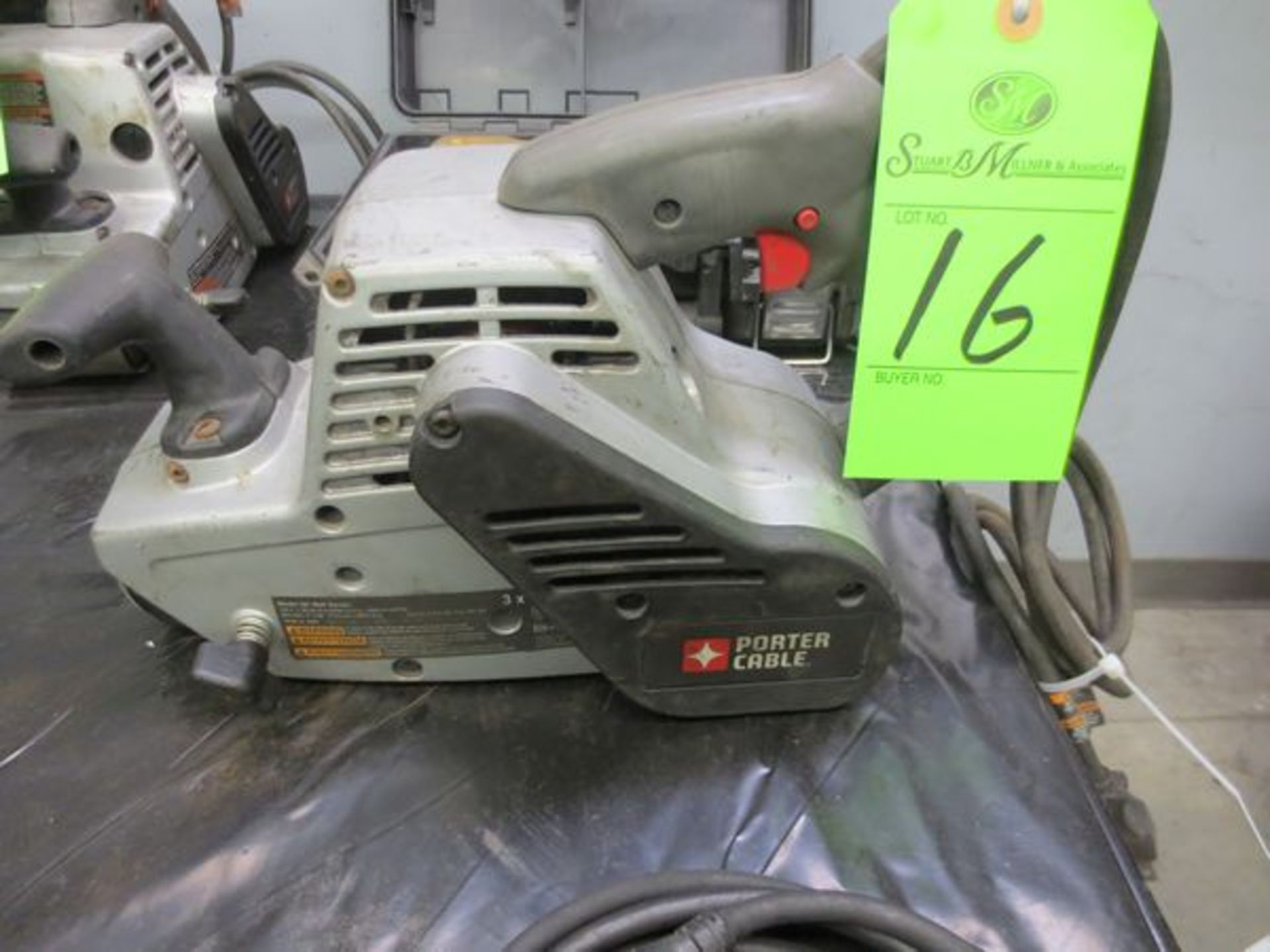 Porter Cable 3" x 24" variable speed belt sander  Model 361