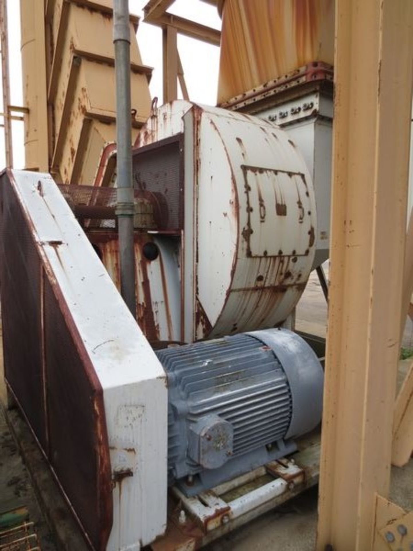 Centrifugal blower unit 380/460v 3ph, 200/250hp, 1490/1785rpm, frame 447/449T - Image 6 of 6