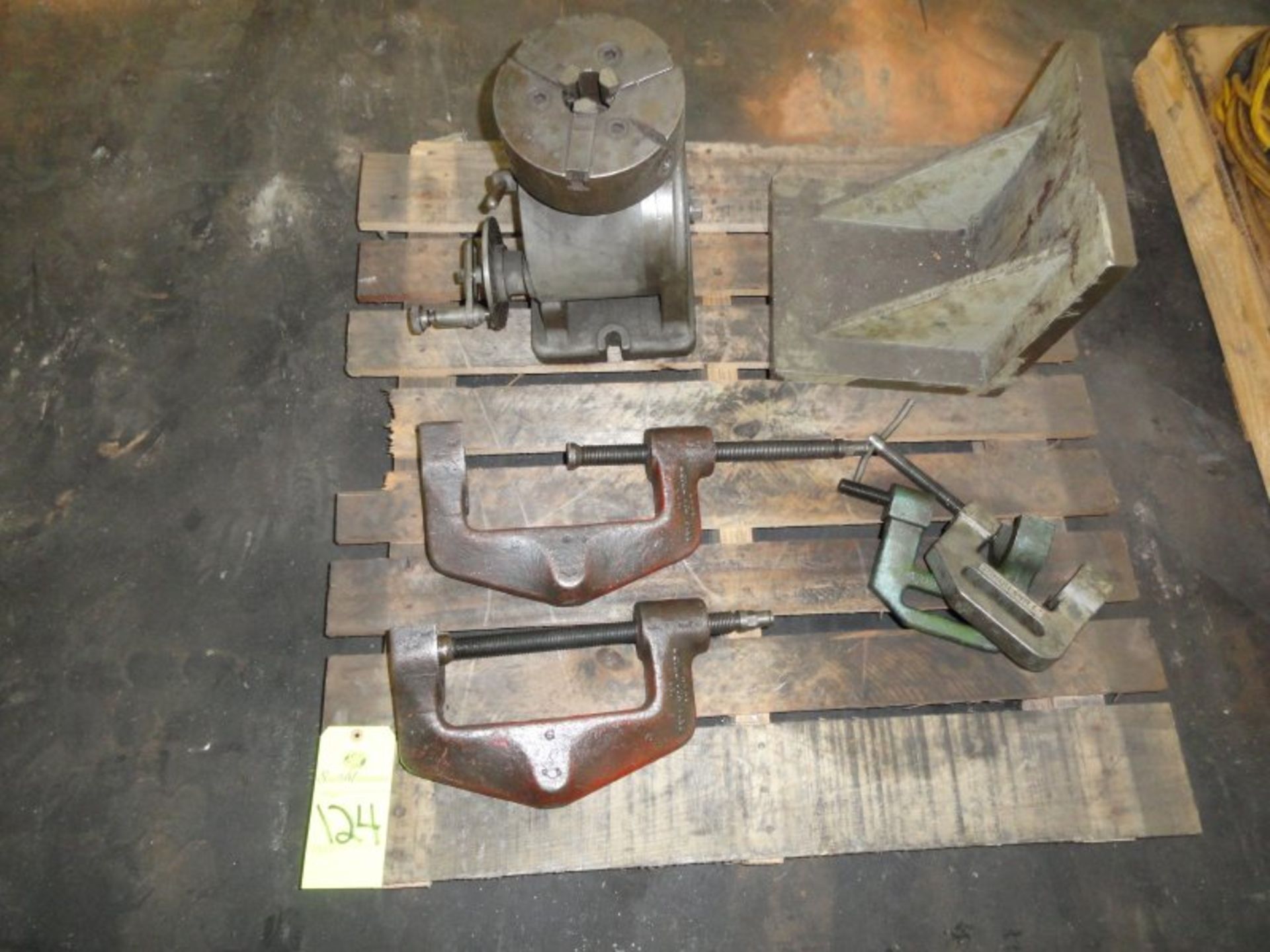 Indexer, pullers, angle plate