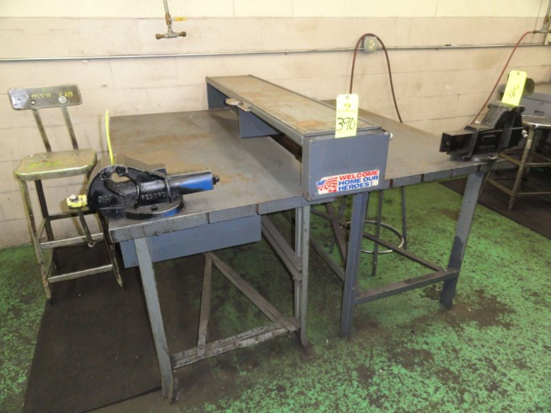 2)Metal work benches