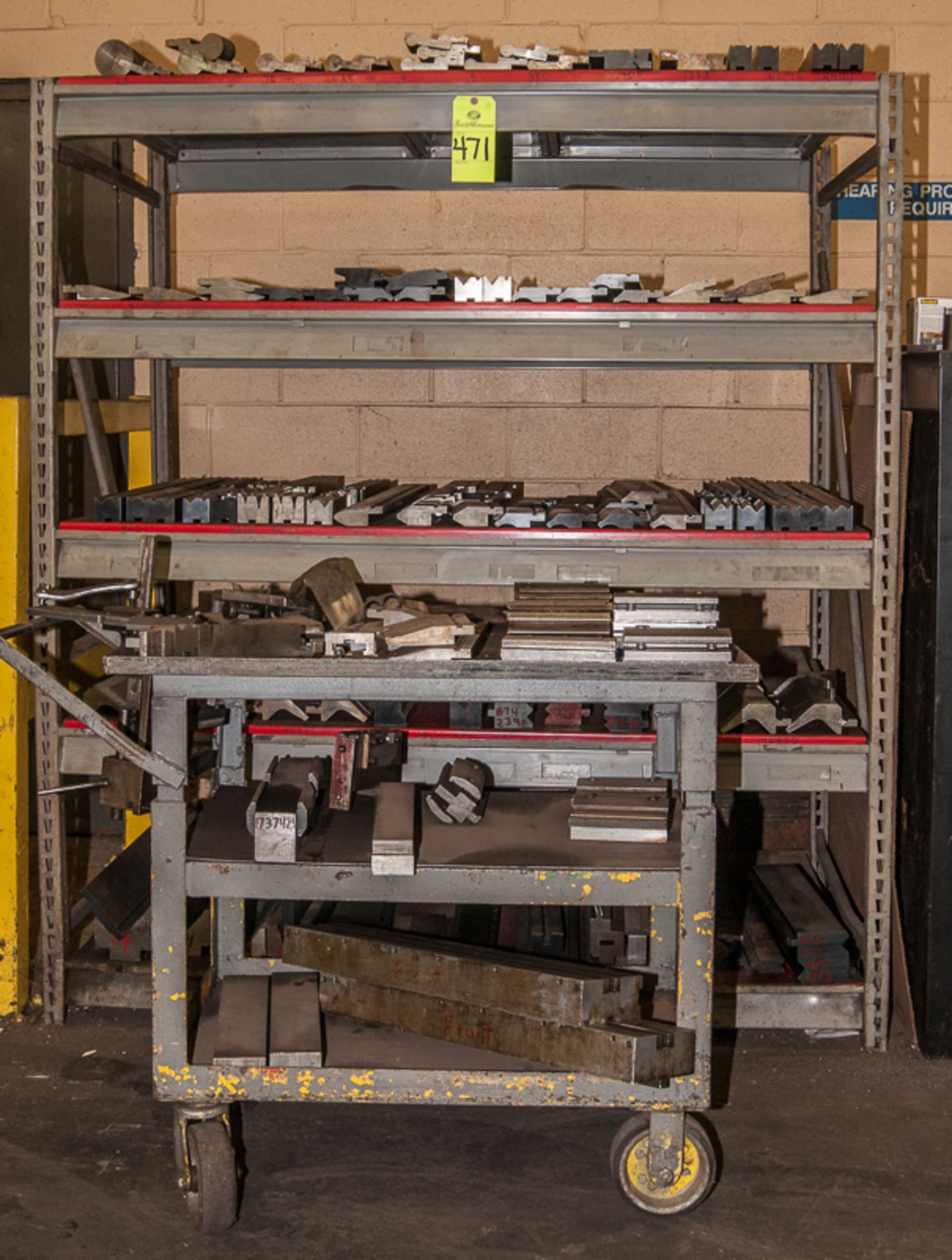 Assorted punches, die and repair for Pullmax press brake