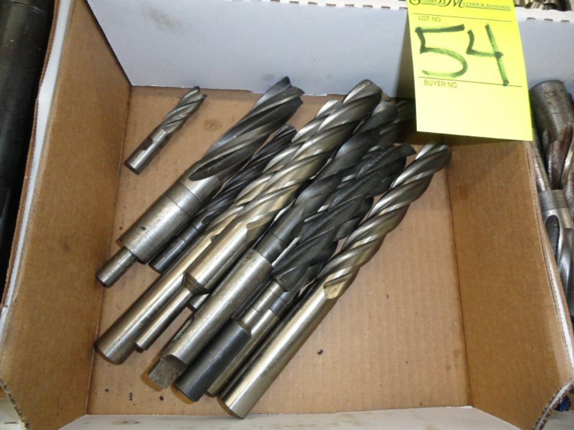 Assorted end mills