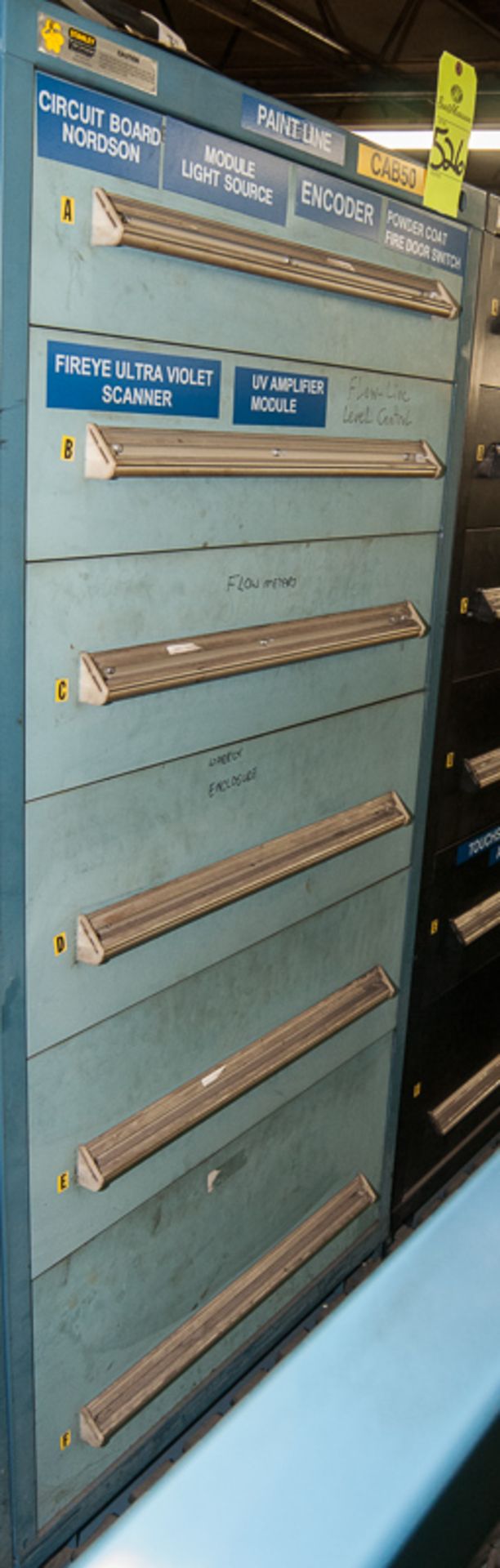 Stanley Vidmar 6 drawer tool cabinet