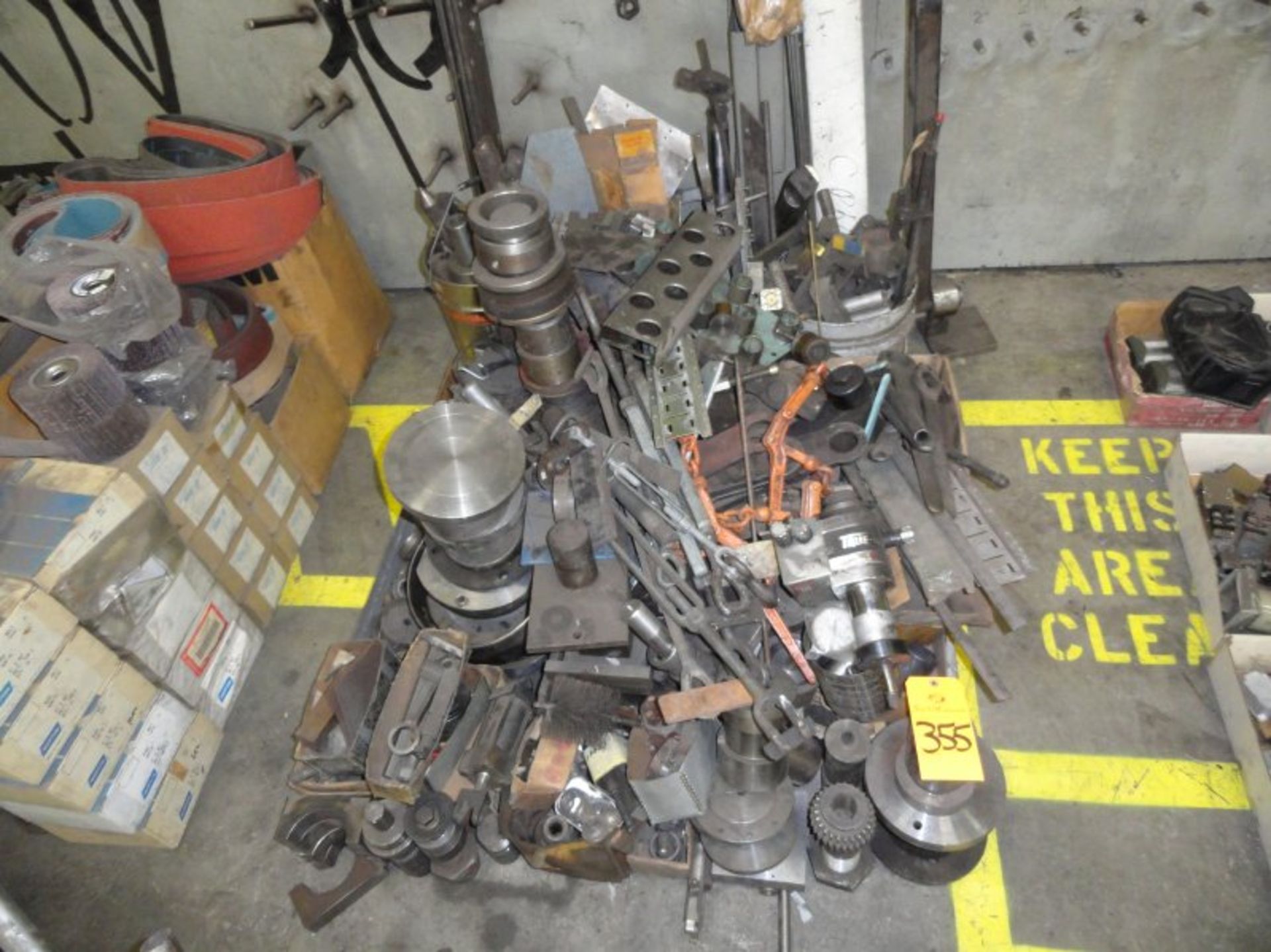 Assorted machine parts
