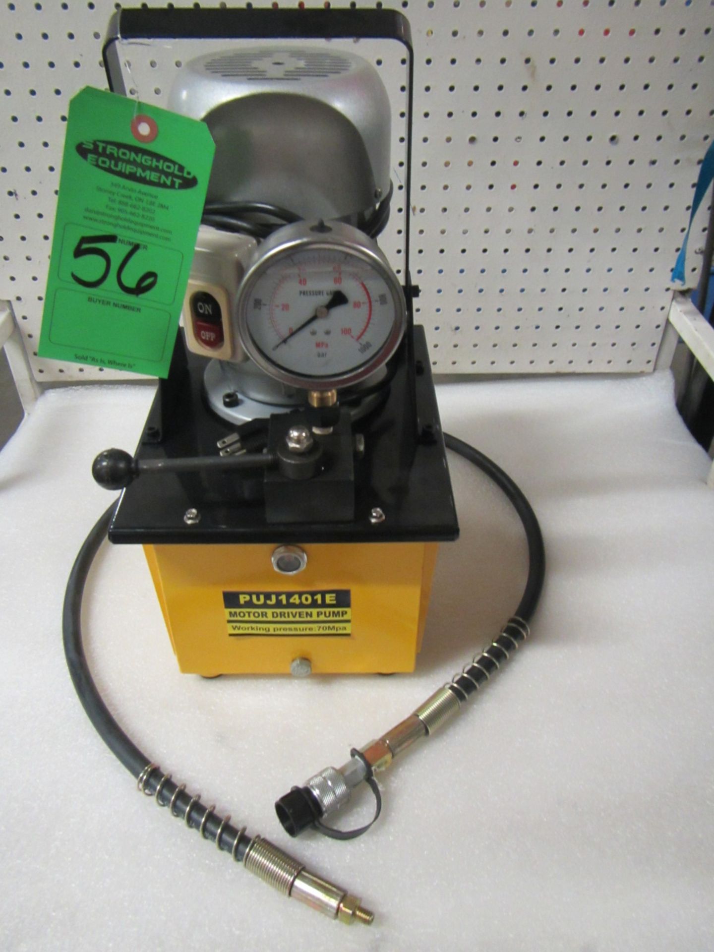 Power Team Hydraulics Electric Powerpack type - 120V single phase hydraulic pump - UNUSED & MINT