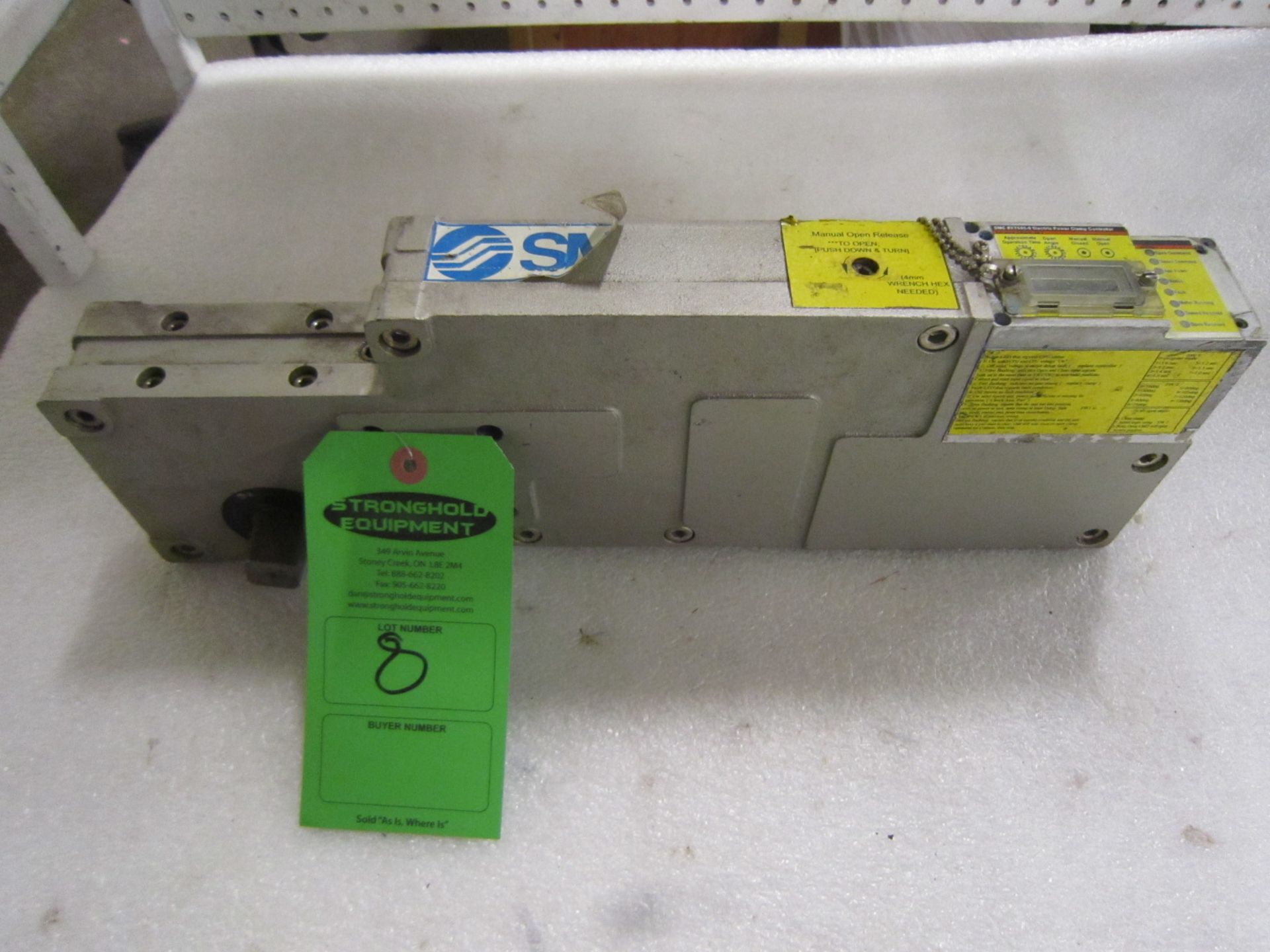 SMC Electric Power Clamp Controller Model XT580-9 with 1" drive