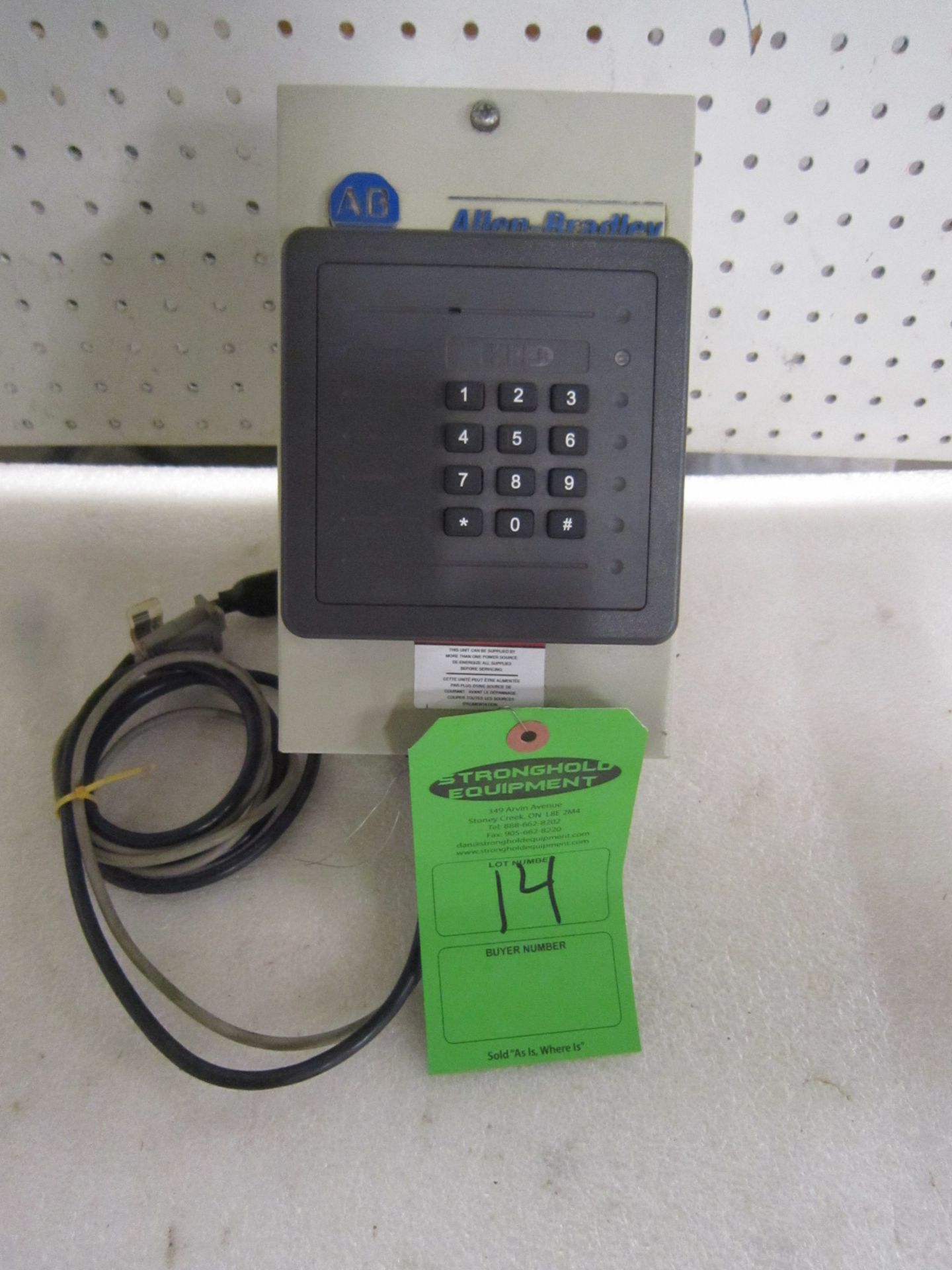 Allen Bradley Keypad Controller cat# 109-C12ADXXX