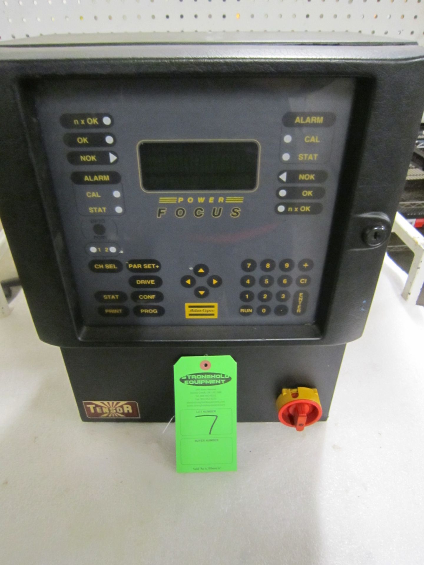 Atlas Copco Tensor Controller - Digital Control Unit - Power Focus 2101-S7-115R