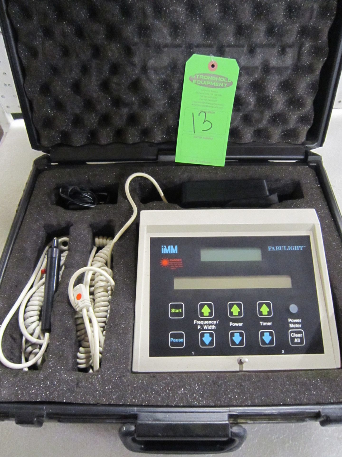 IMM (International Medical Machines) Fabulight digital unit model FAB001 - Light frequency tester