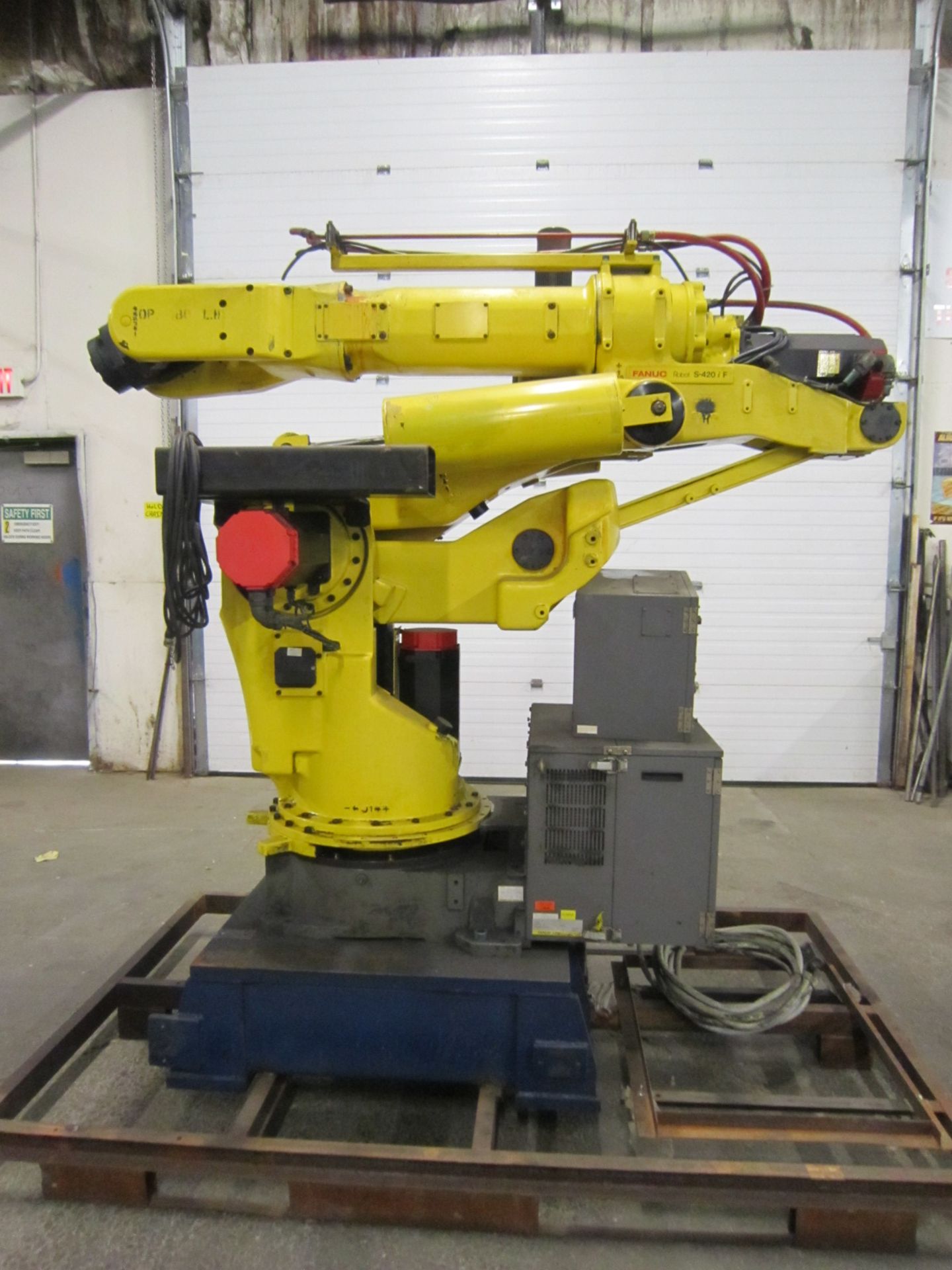 Fanuc S-420iF Industrial Robot - 120kg capacity robotic system with Fanuc R-J2 Controller and