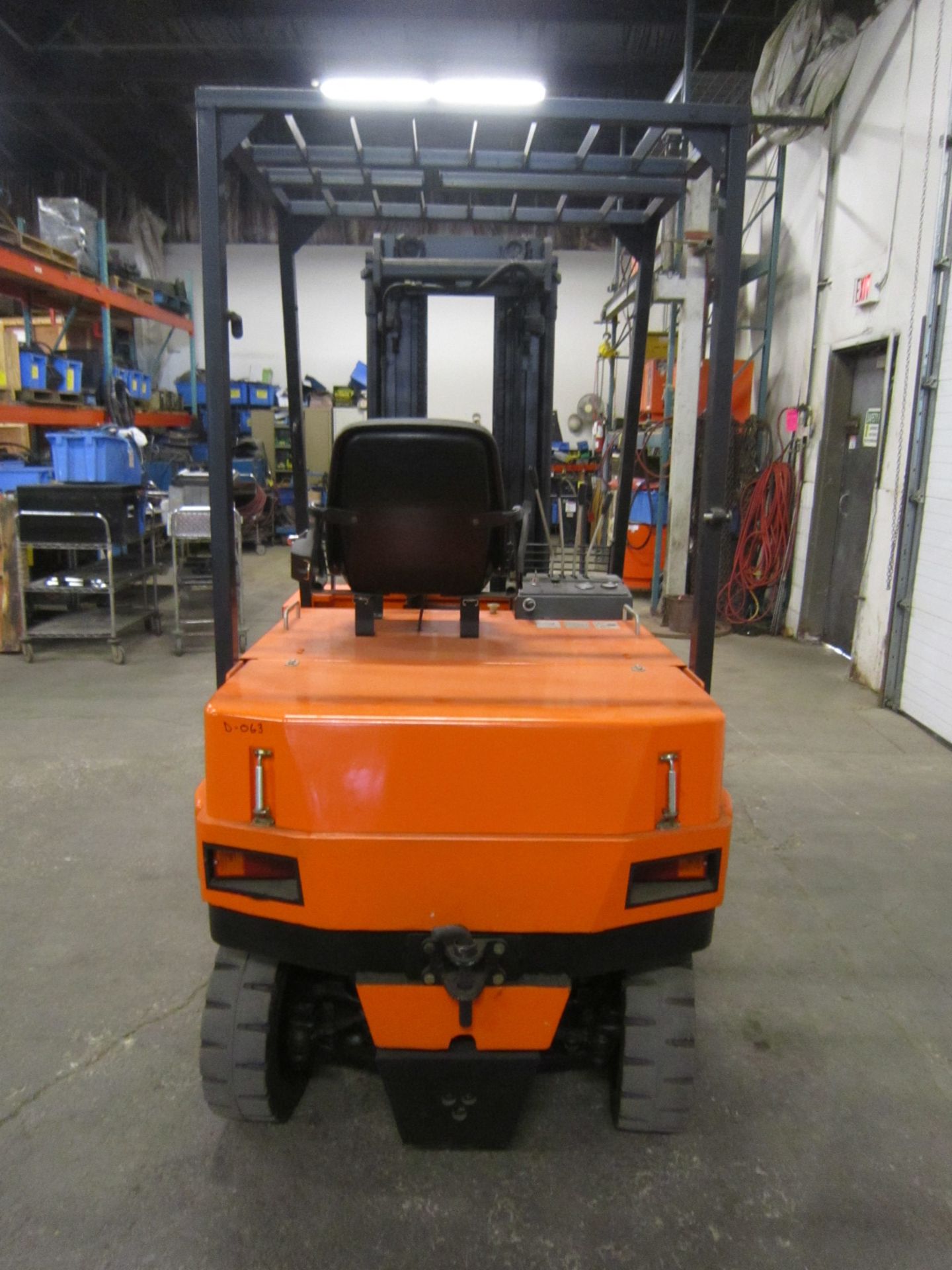 2008 Mitsubishi Diamond Electric Forklift 4000lbs Capacity with 3-stage mast - MINT UNIT only 4 - Image 3 of 3