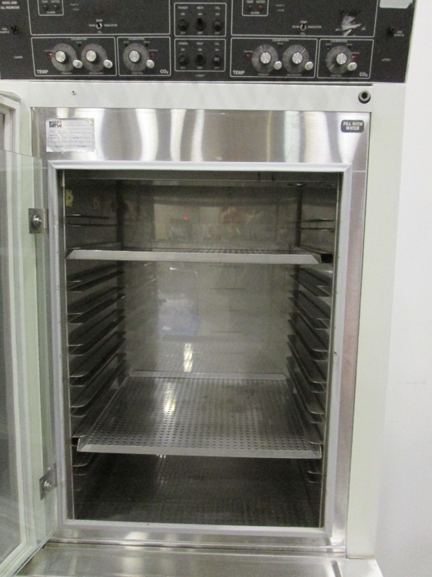 Napco 6300 Double Door Stacked CO2 Incubator - Image 3 of 3