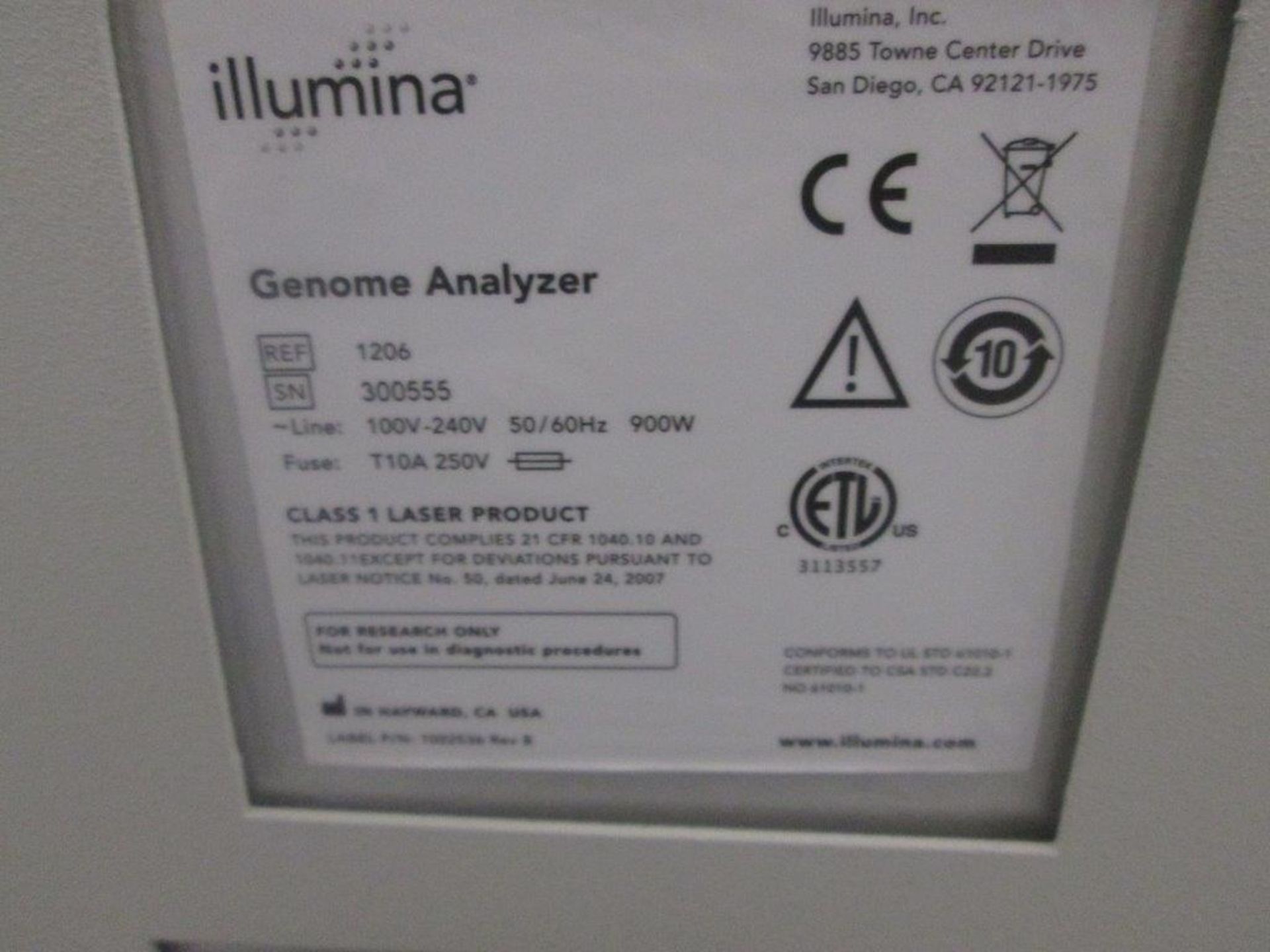 Illumina Genome Analyzer 2 - Image 8 of 15