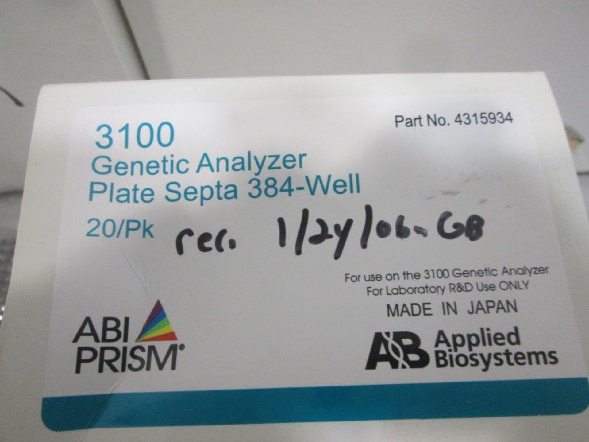 ABI Hitachi 3730 xl DNA Analyzer - Image 11 of 13
