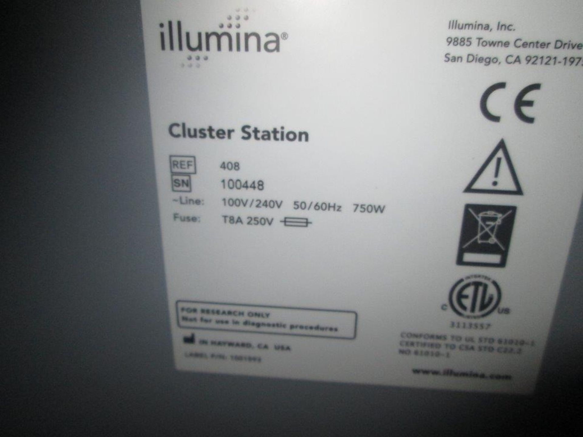 Illumina Genome Analyzer 2 - Image 9 of 15