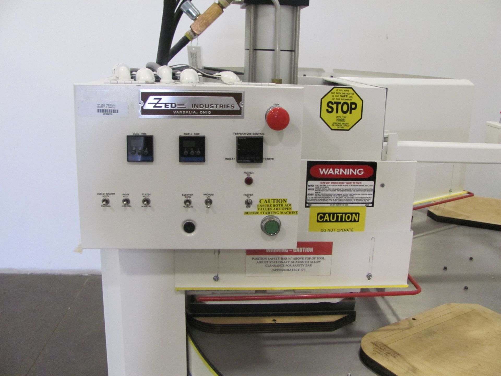 ZED 15-RS 6 Station Rotary Blister Sealer - Image 5 of 9