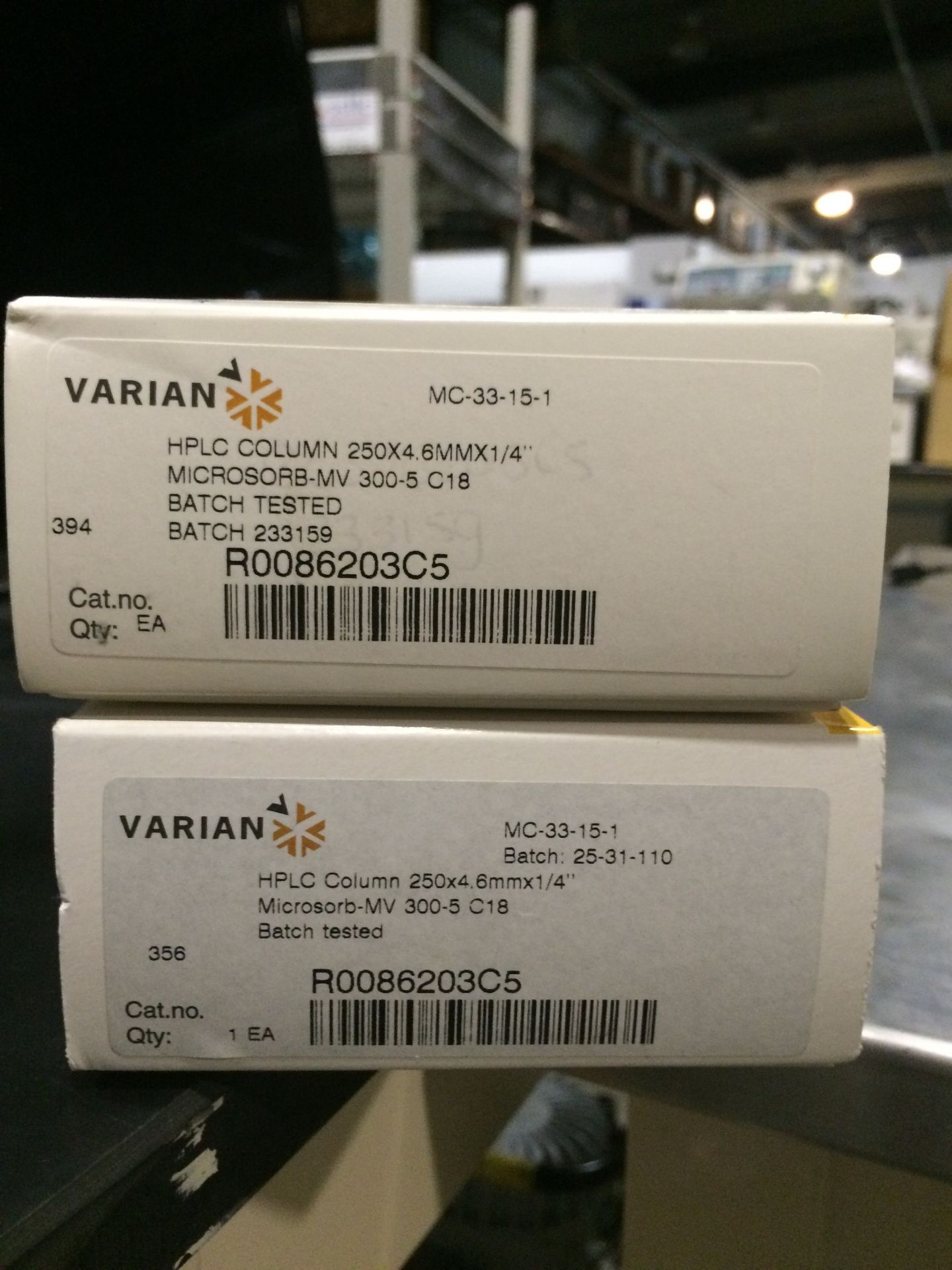 Varian Microsorb-MV 300-5 C18 HPLC Column