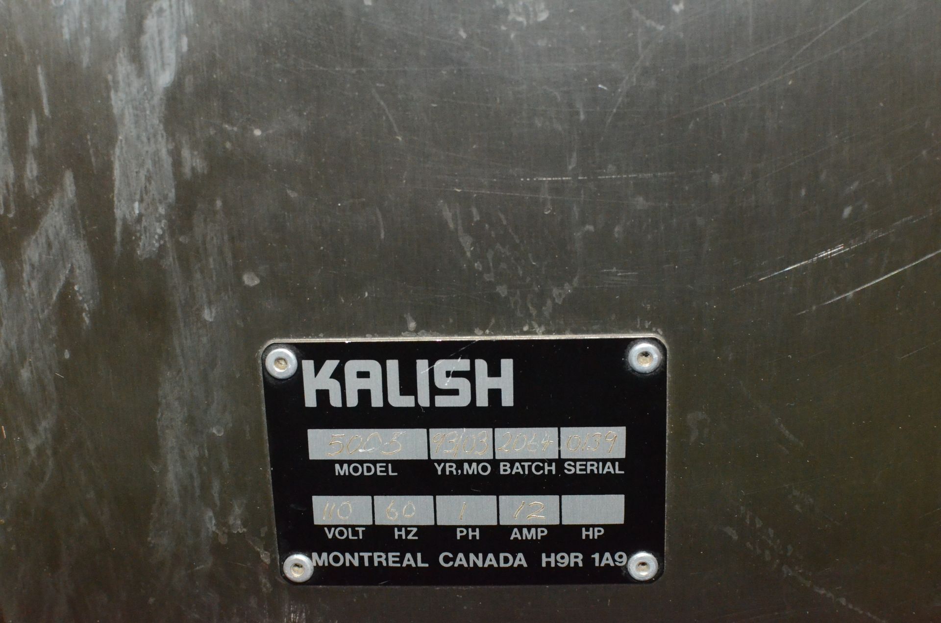Kalish 5005 SuperCap Capper with Feeder - Image 7 of 7
