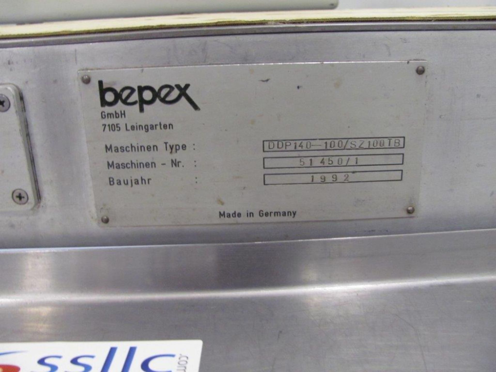 Bepex DDP Double Rotary Bar Roller Press - Image 3 of 3