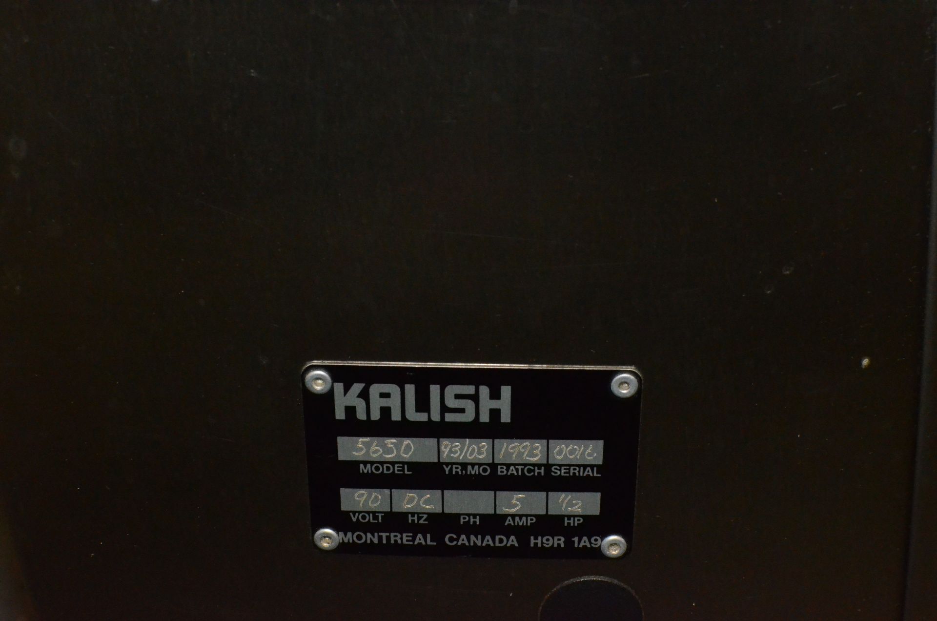 Kalish 5005 SuperCap Capper with Feeder - Image 4 of 7