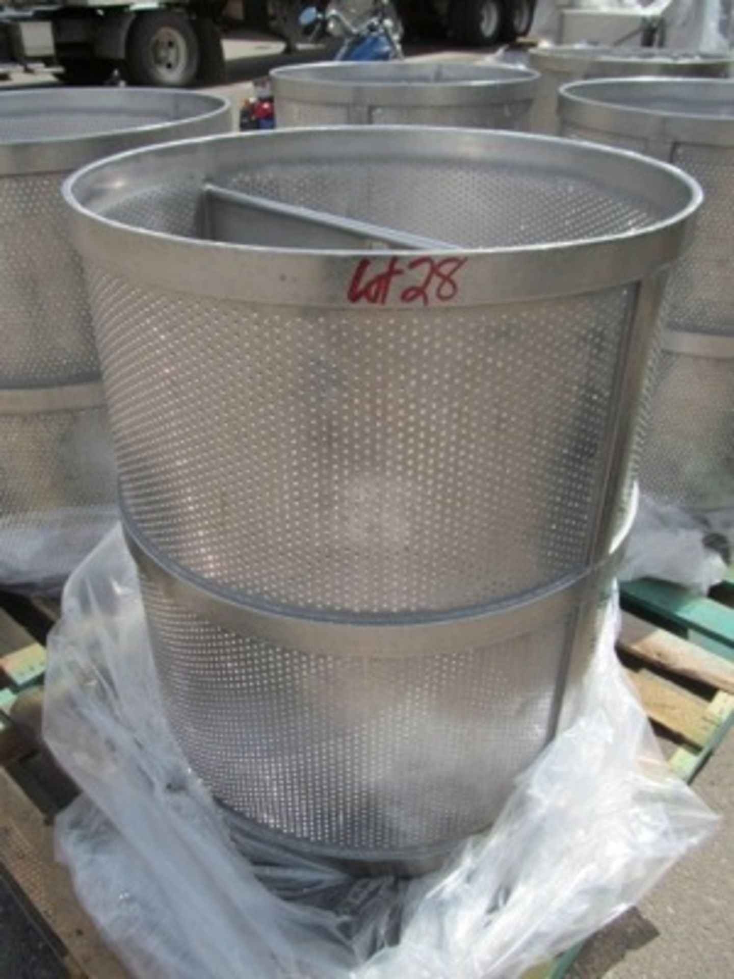 S.S. Basket for HMI 300 Spin Dryer
