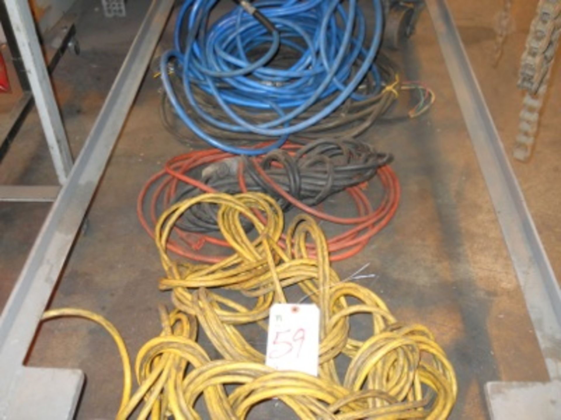 (Lot) Air Hoses & Extension Cords