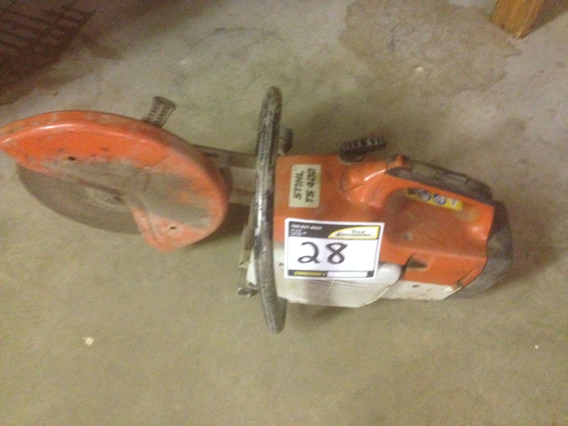 STIHL TS 400 CONCRETE SAW