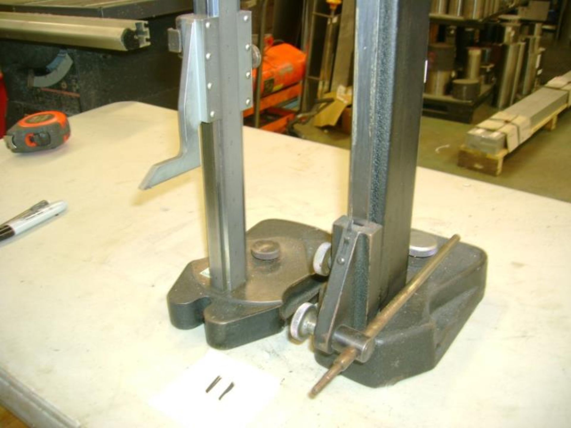 (2) Starrett Height Stands