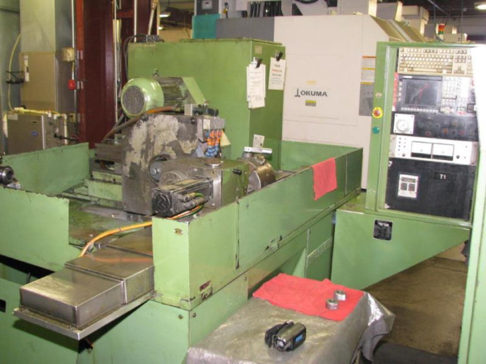 Tschudin # HTG-52 "3-Axis" CNC Cylindrical Grinder