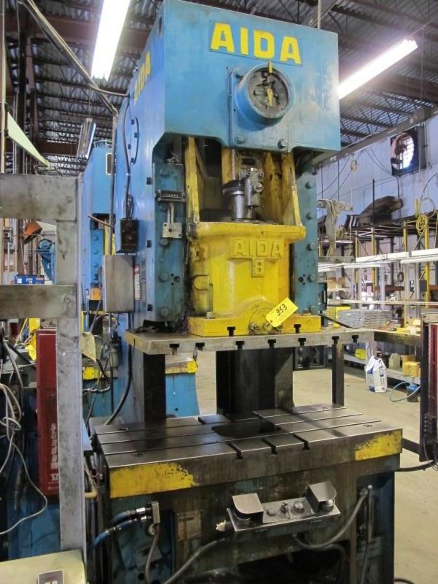 Aida #C-1-8 (2) 80 Ton Punch Press - Image 2 of 2