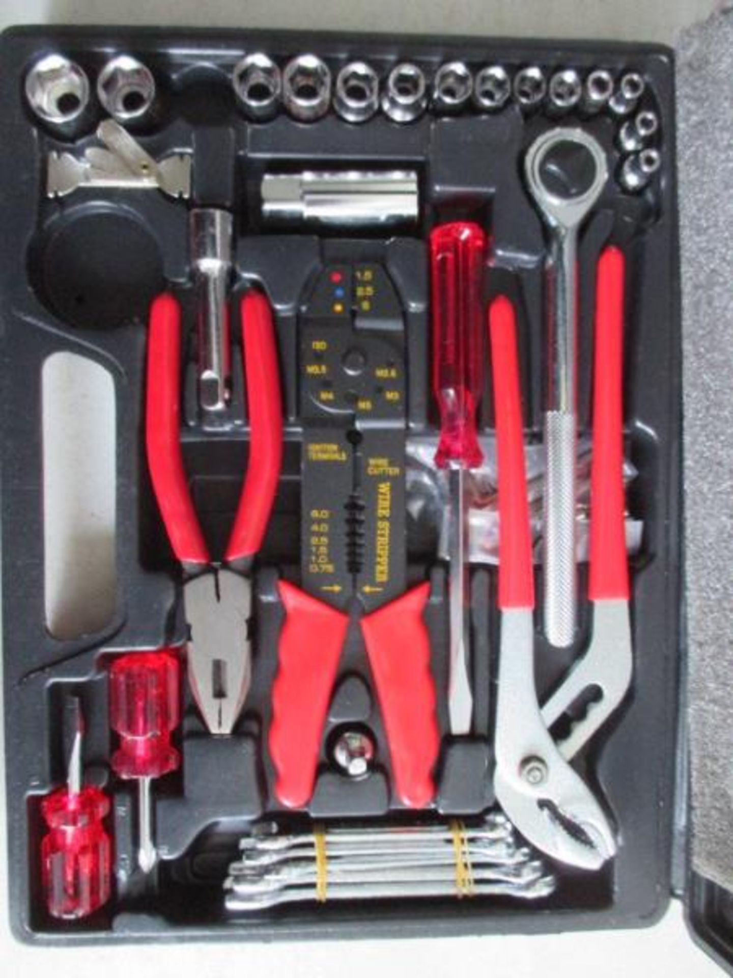 (4) Cases Asst Tool Sets - (1) Craftsman 12-pc Socket Wrench Set - New in Plastic, (1) Partial - Image 5 of 5