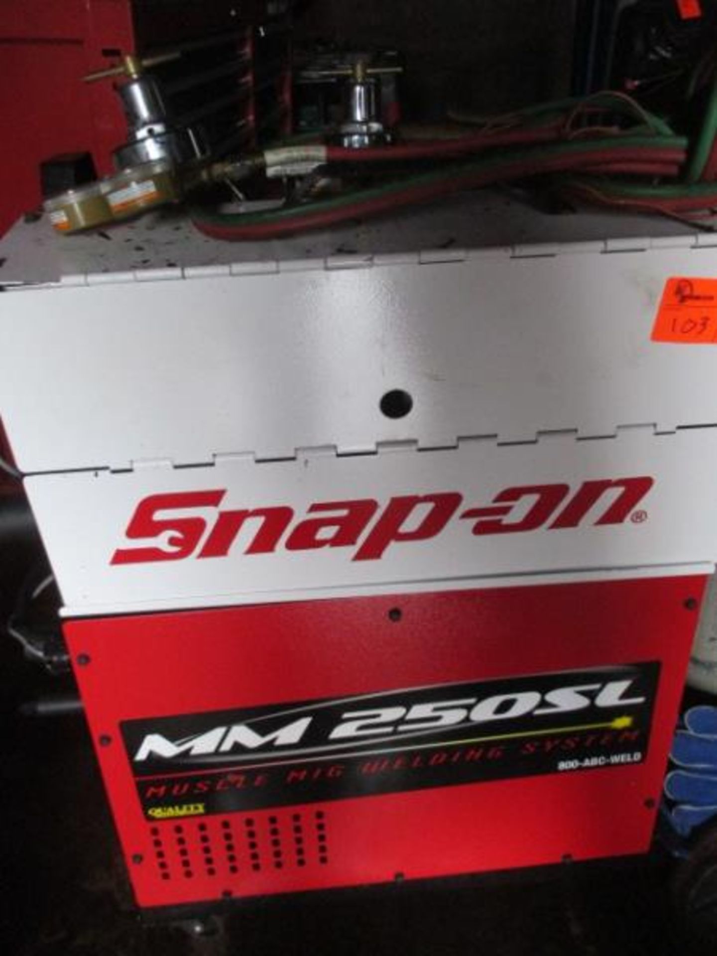 Snap-On Muscle Mig Welding System, Model: MM 250SL, SN: MM250SL-33307, Pri. Voltage AC - 208/230, - Image 2 of 11