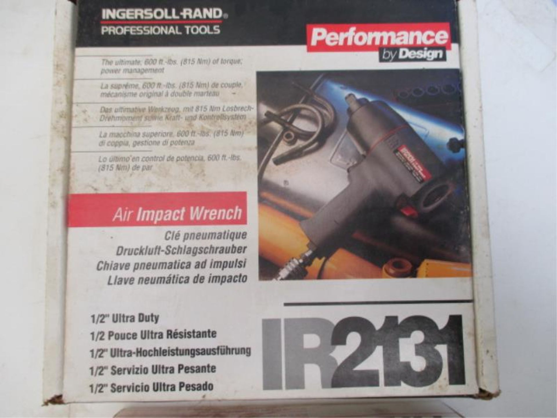 (3) Ingersol Rand, Air Tools, Impact Wrench Model: R2131, Air Wrench 3/8", Model: I-R207, Air - Image 2 of 4