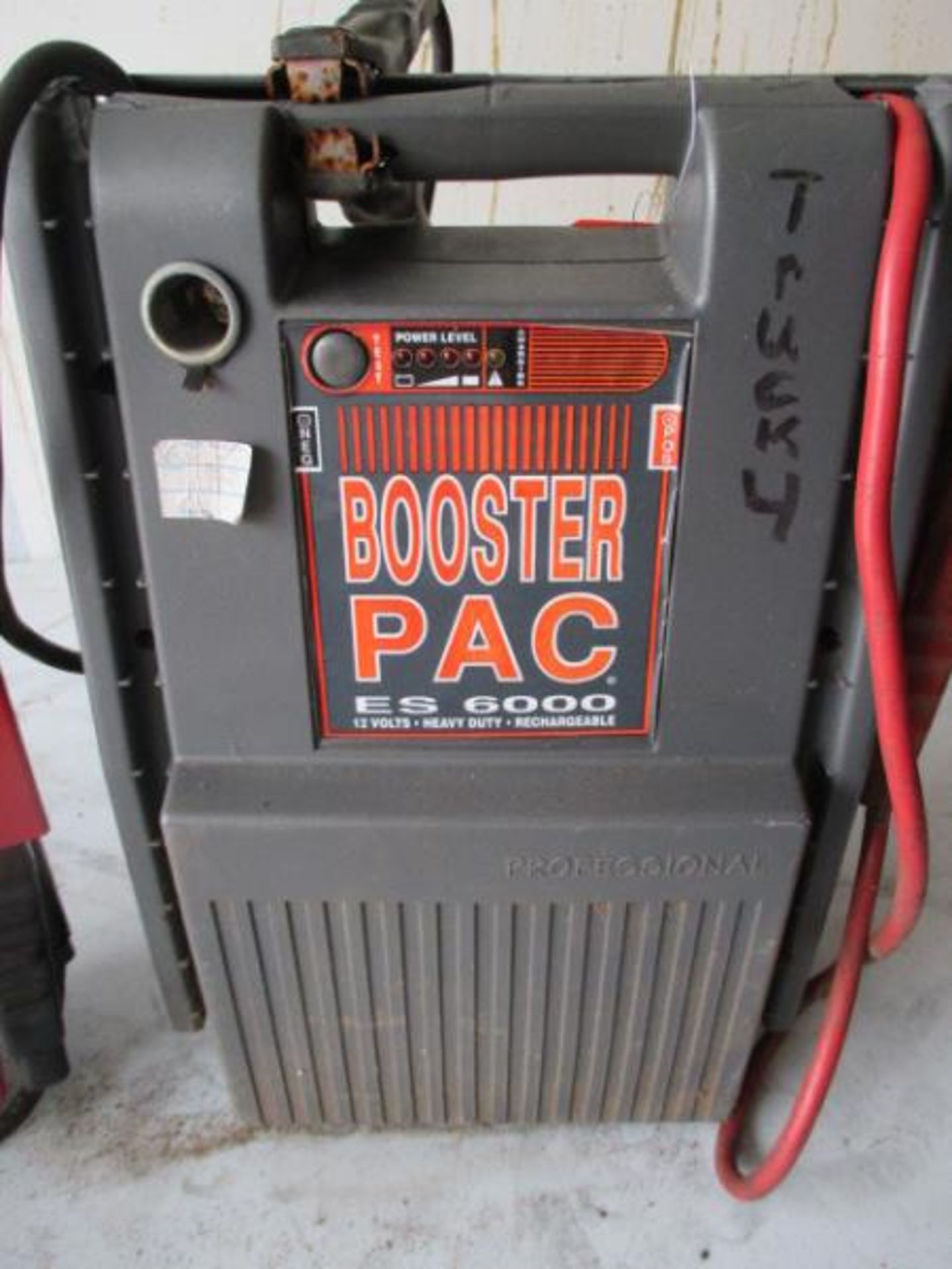 (2) Jump Packs - (1) Solar Commercial Booster Pac, ES6000, 12V, Heavy Duty, Rechargable - Back