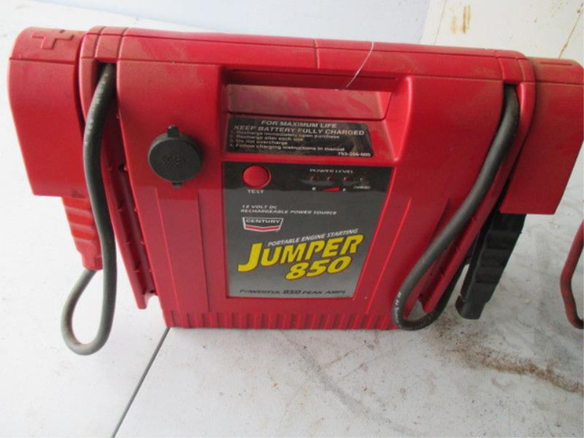 (2) Jump Packs - (1) Solar Commercial Booster Pac, ES6000, 12V, Heavy Duty, Rechargable - Back - Image 4 of 7