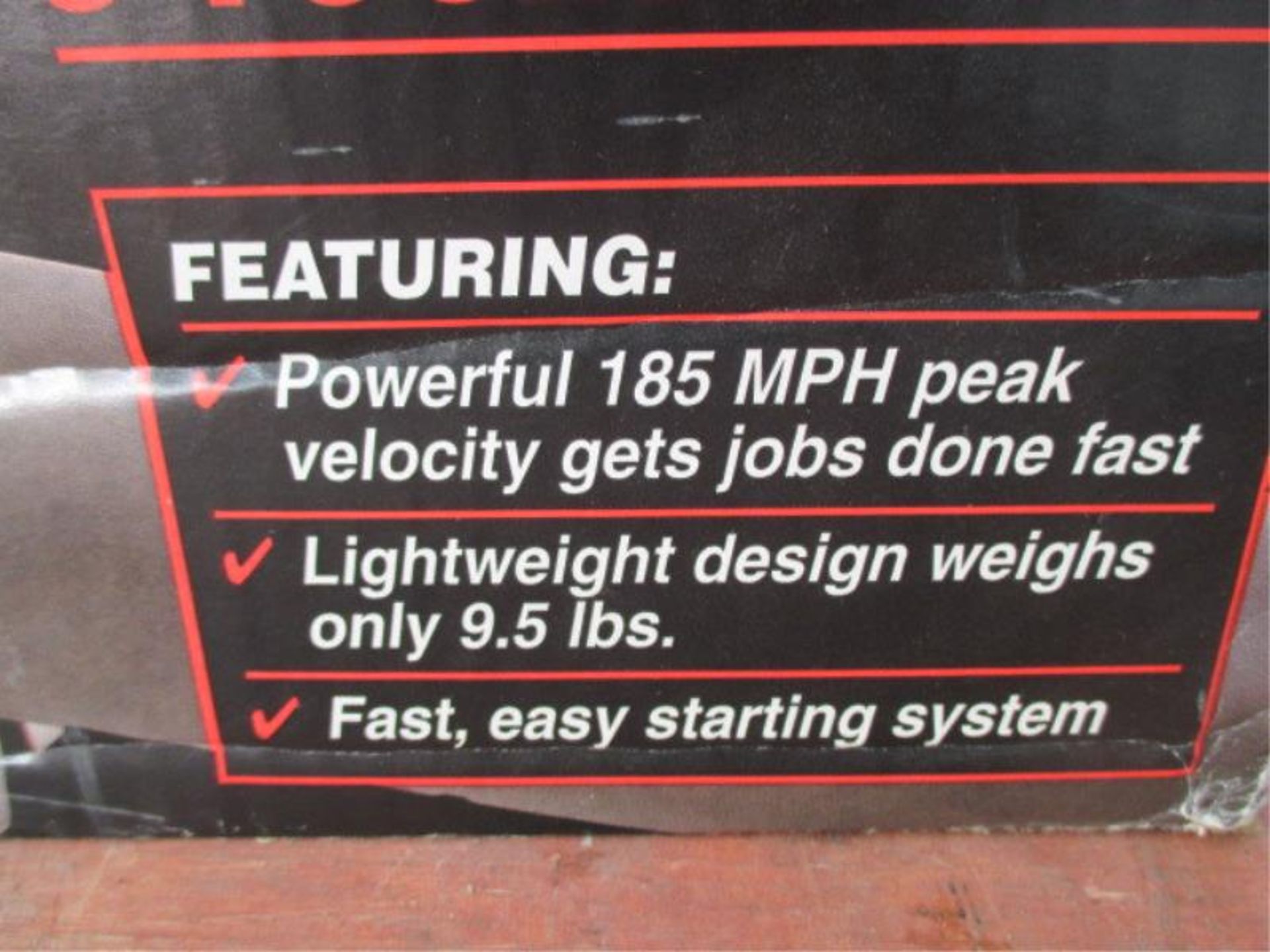 Craftsman Blower / Vac / Mulcher, Gas Operated, 185 MPH Peck Velocity, Model: 7179793, New in Box - Image 3 of 4