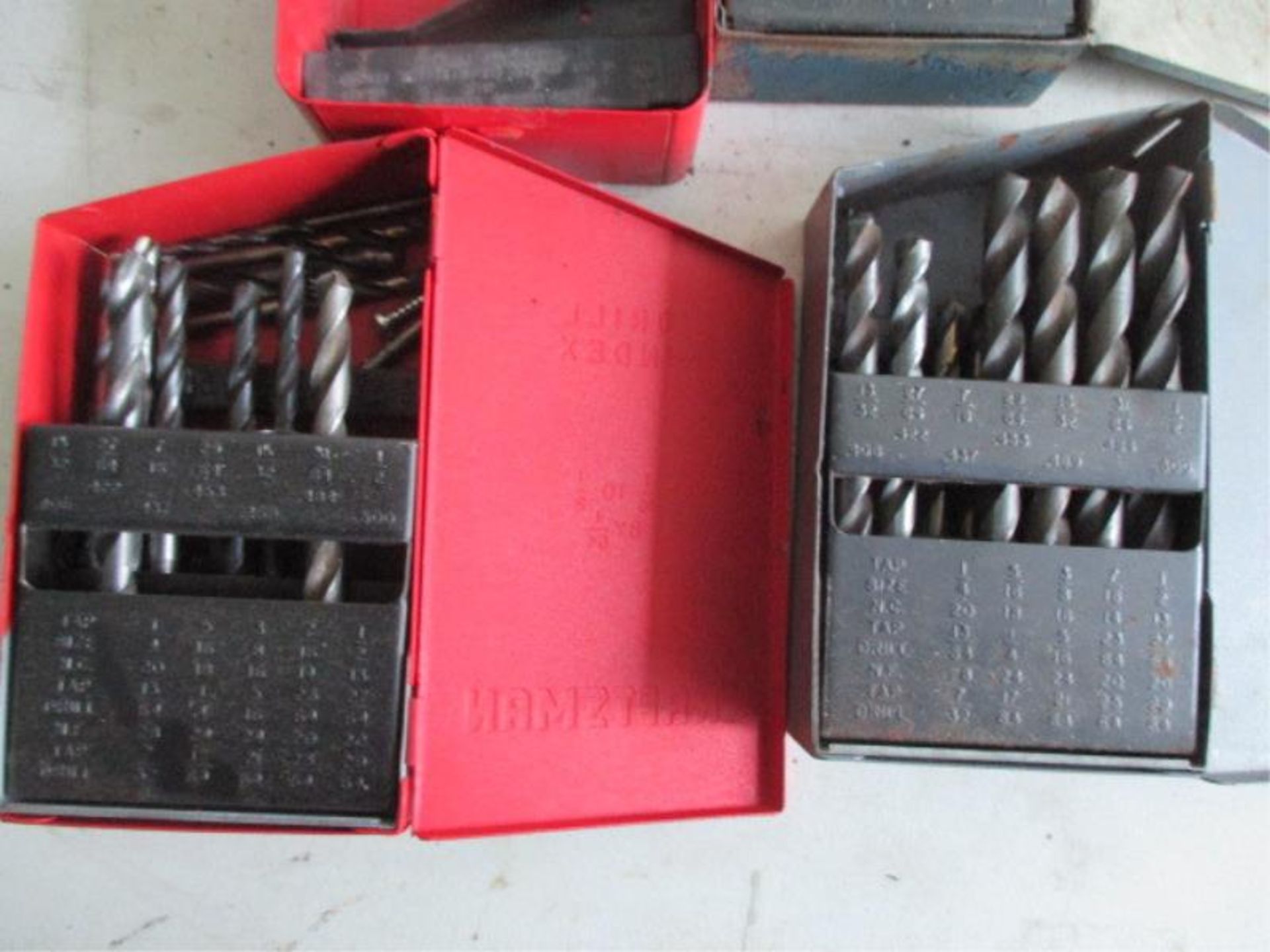 (4) Drill Bit Sets - Partials in Case, By Snap-On, Craftsman, Hanson, Huof & (1) Drill Bit Case - - Image 3 of 3