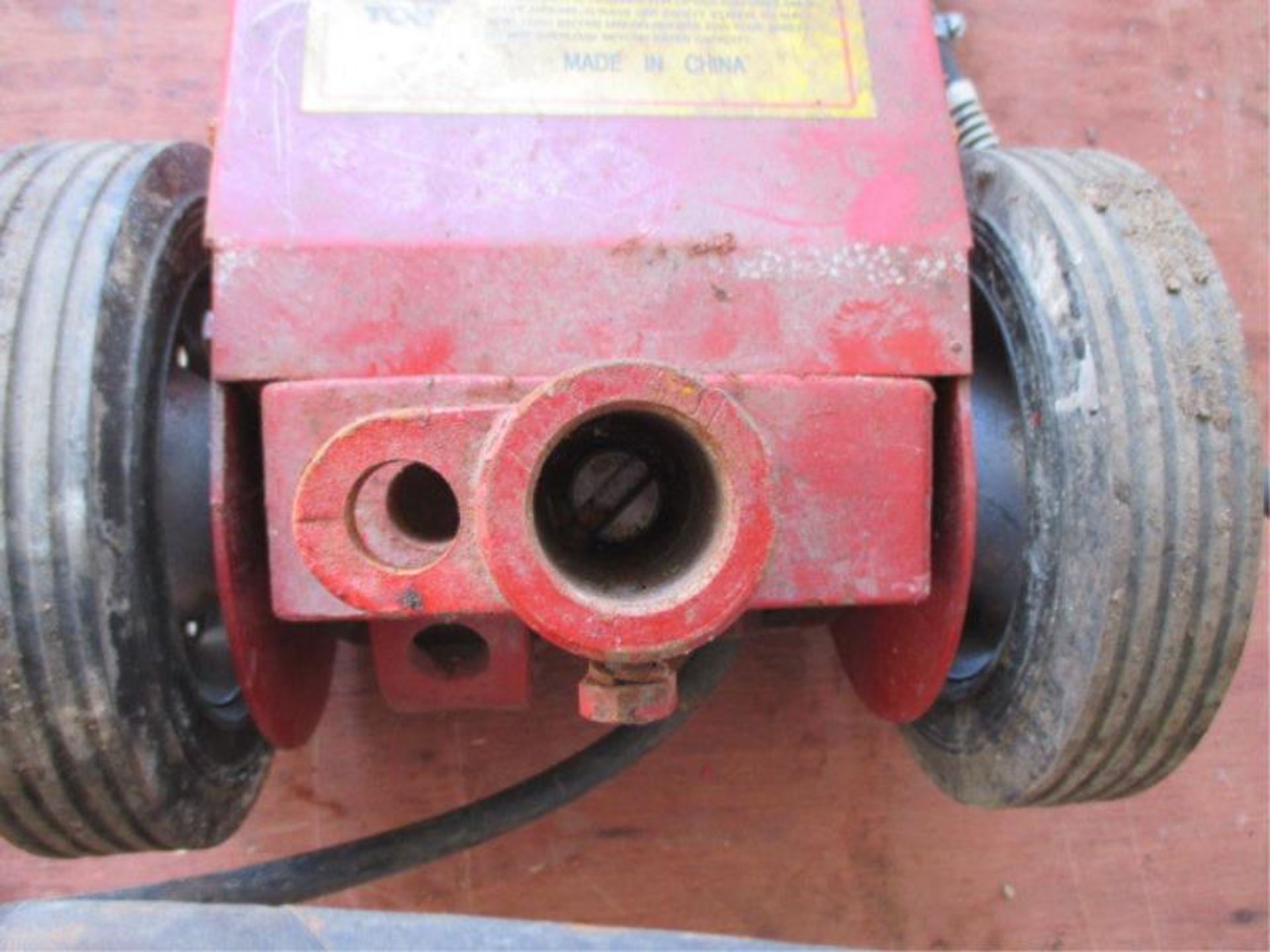Hydraulic Air Jack, Model: QYQ20A, 20 Ton, Missing Handle Missing Handle - Image 5 of 13