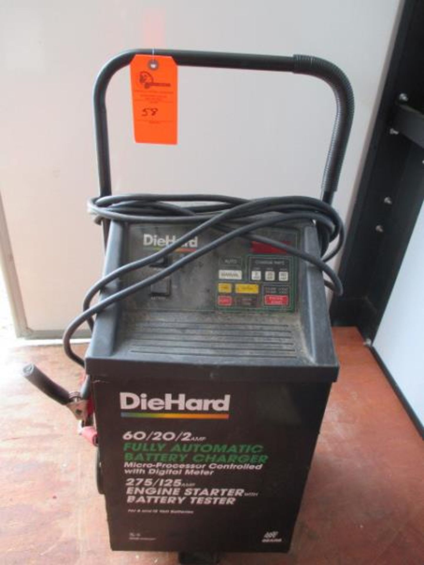 Die Hard 60 / 20 / 2 Amp Fully automatic Battery Charger, Micro Processor Controlled w/ Digital