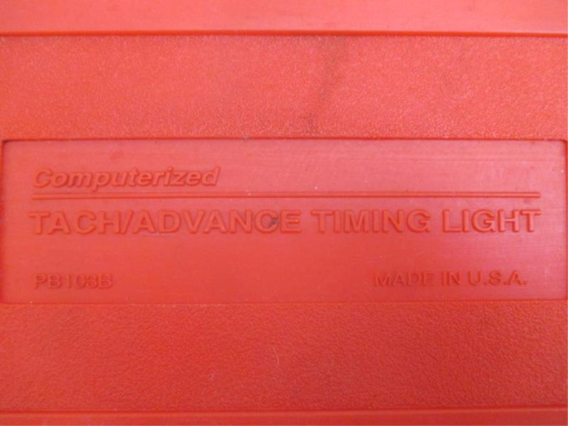 Timing / Advance Light, Snap-On, Model: MT1241, SN: 00100498 in Red Case SN: 00100498 in Red Case - Image 7 of 7