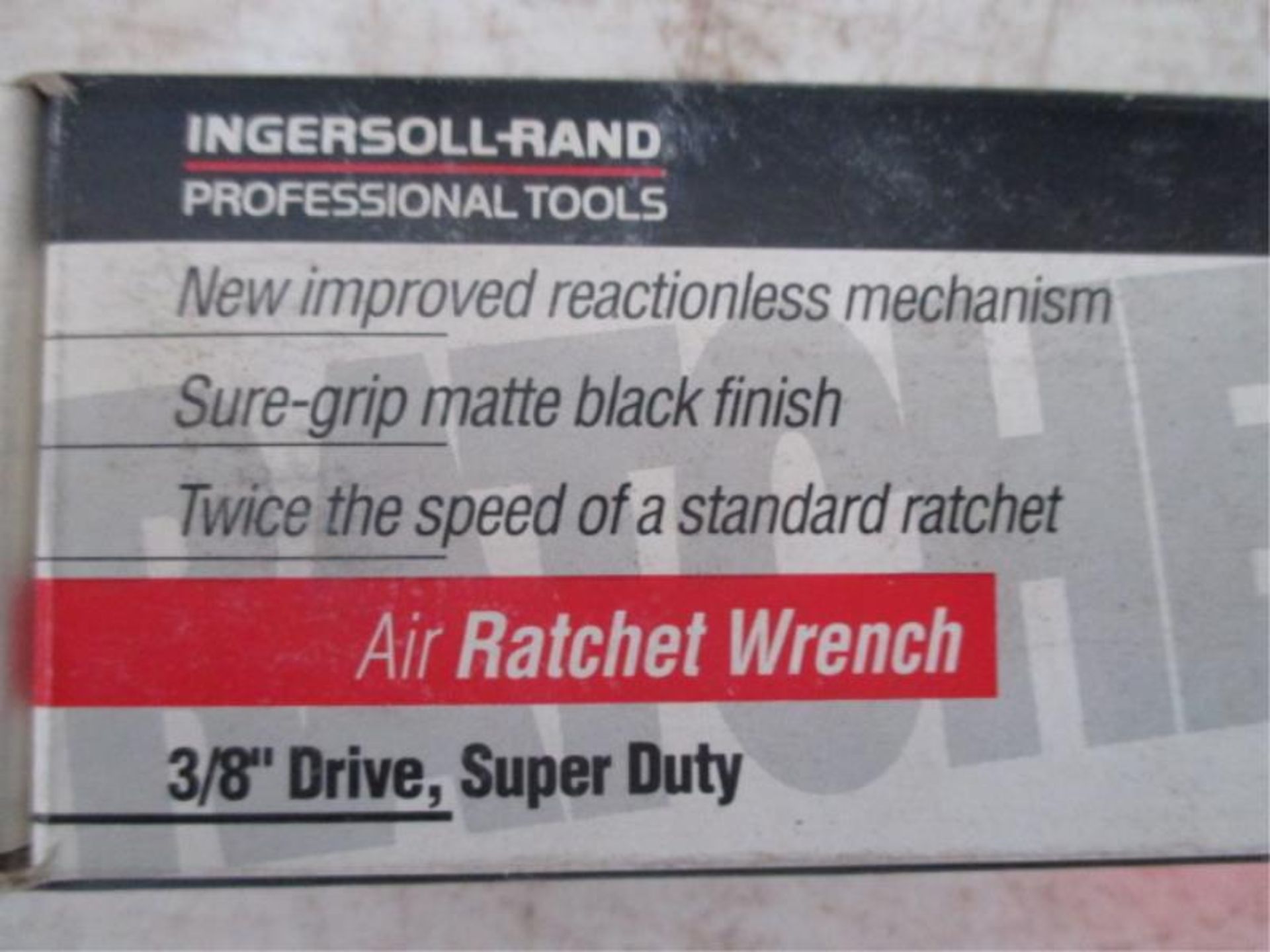 Air Ratchet Wrench, 3/8" Drive, Ingersol Rand, Super Duty, New in Box Super Duty, New in Box - Image 2 of 4