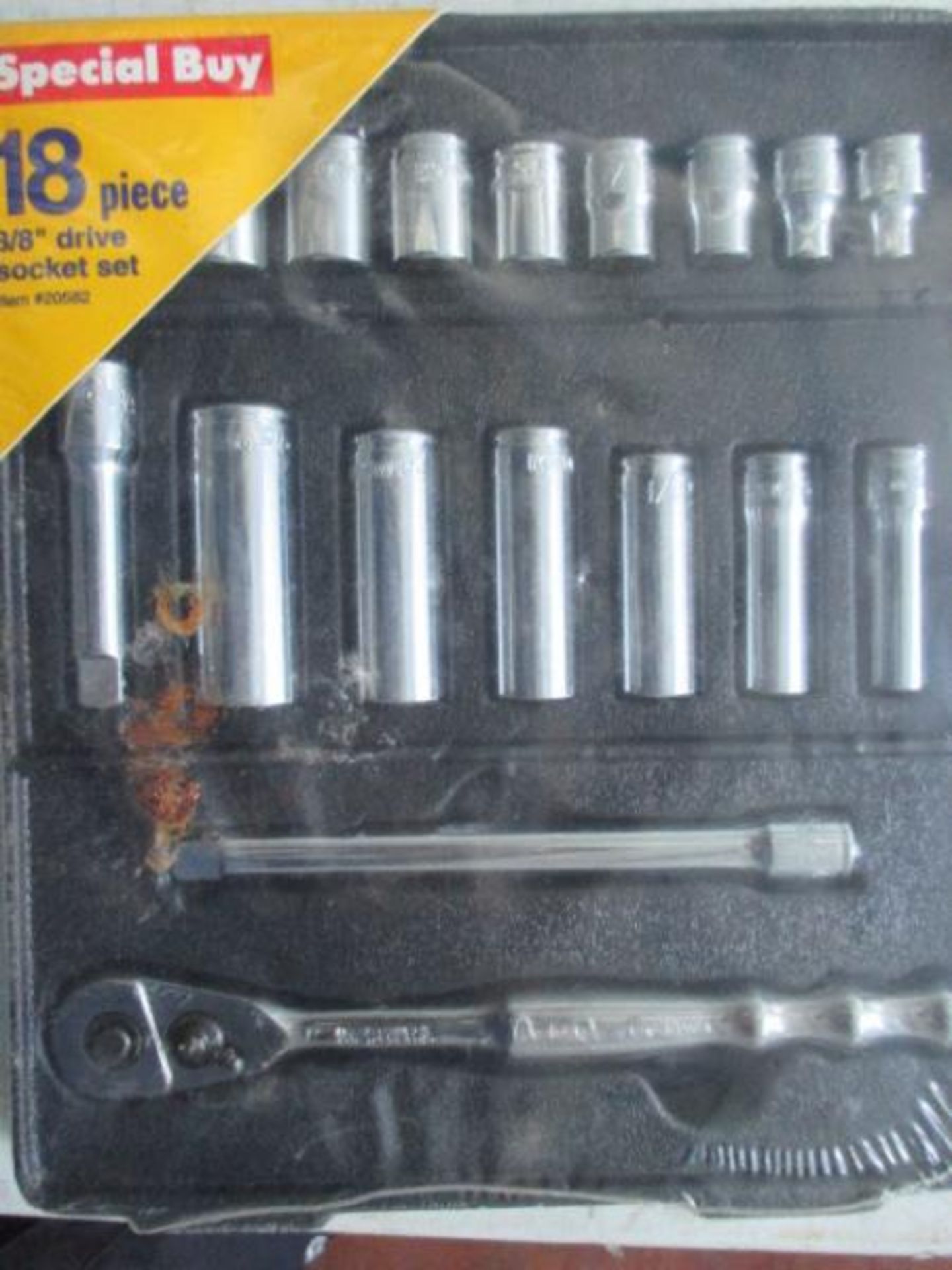 (4) Asst. Tool Sets, (1) Royal Tools 47pc 1/4" & 3/8" Deep Ratchet Socket Set - New in Plastic, ( - Image 3 of 5