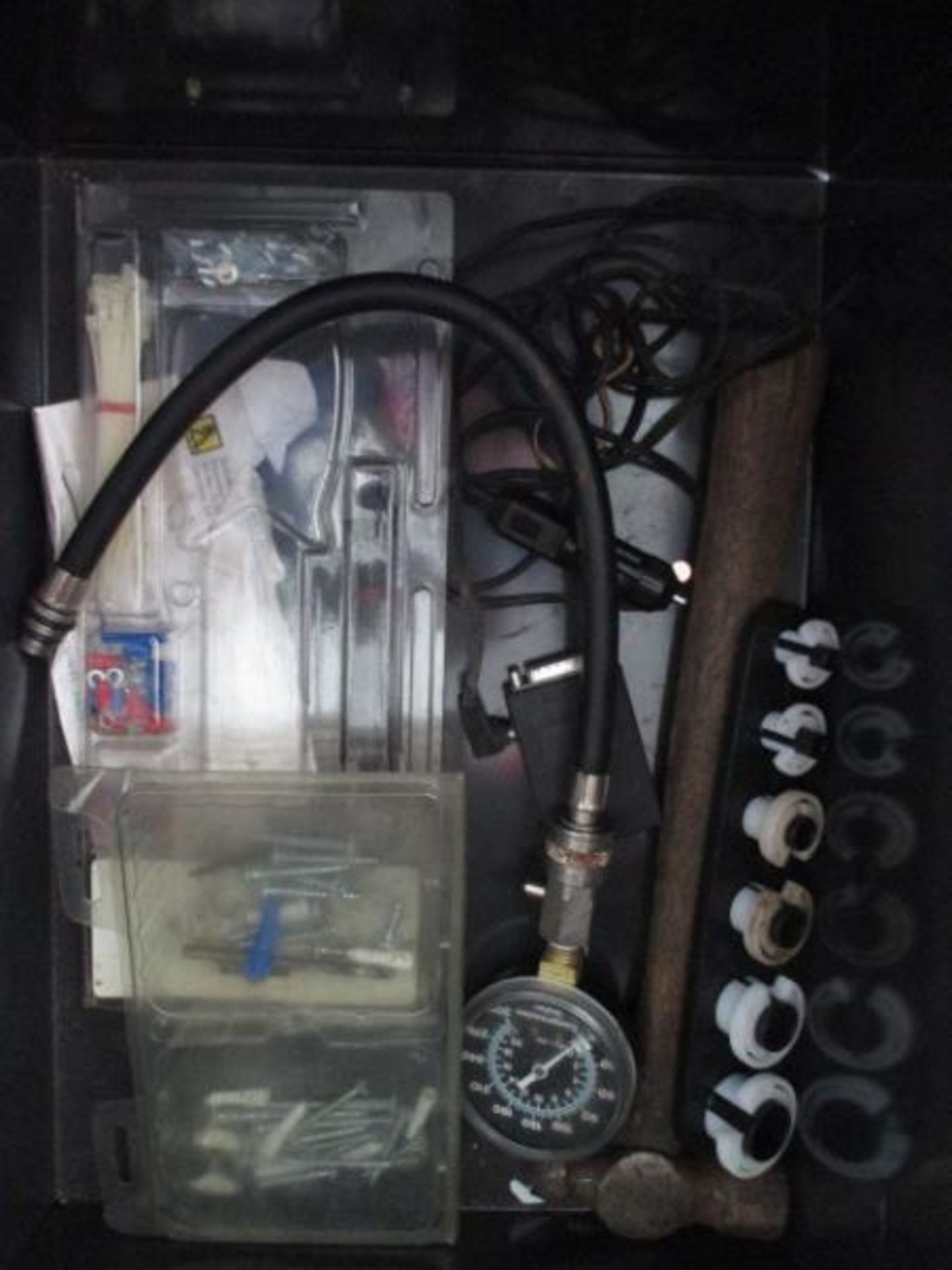 Craftsman Tool Box, Red, 6 Drawer w/ Assorted Tools Mostly Craftsman Including: Ball Peen Hammers, - Image 7 of 7