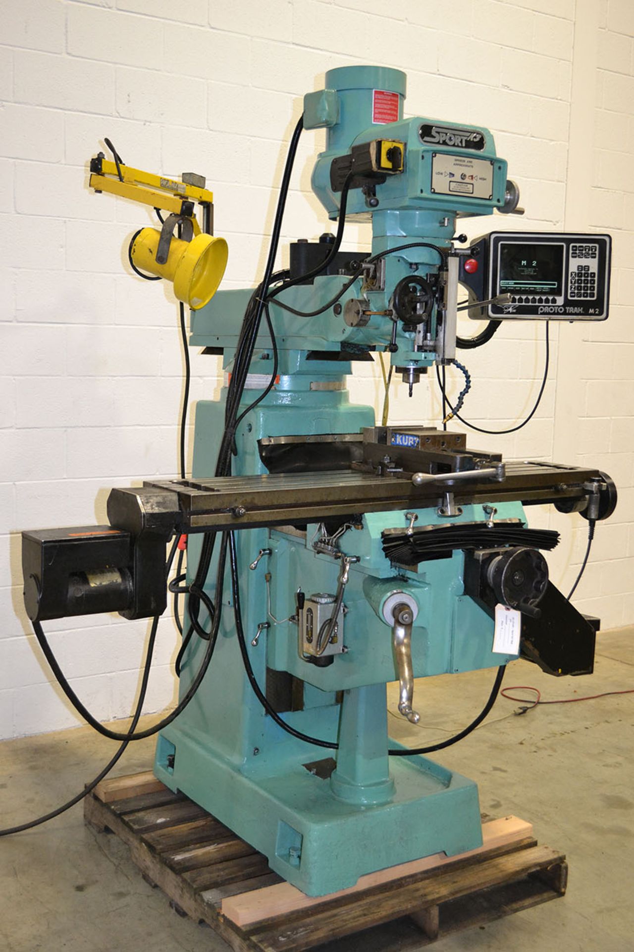 Southwestern Industries Sport K3 2-Axis CNC Vertical Milling Machine - Image 3 of 15