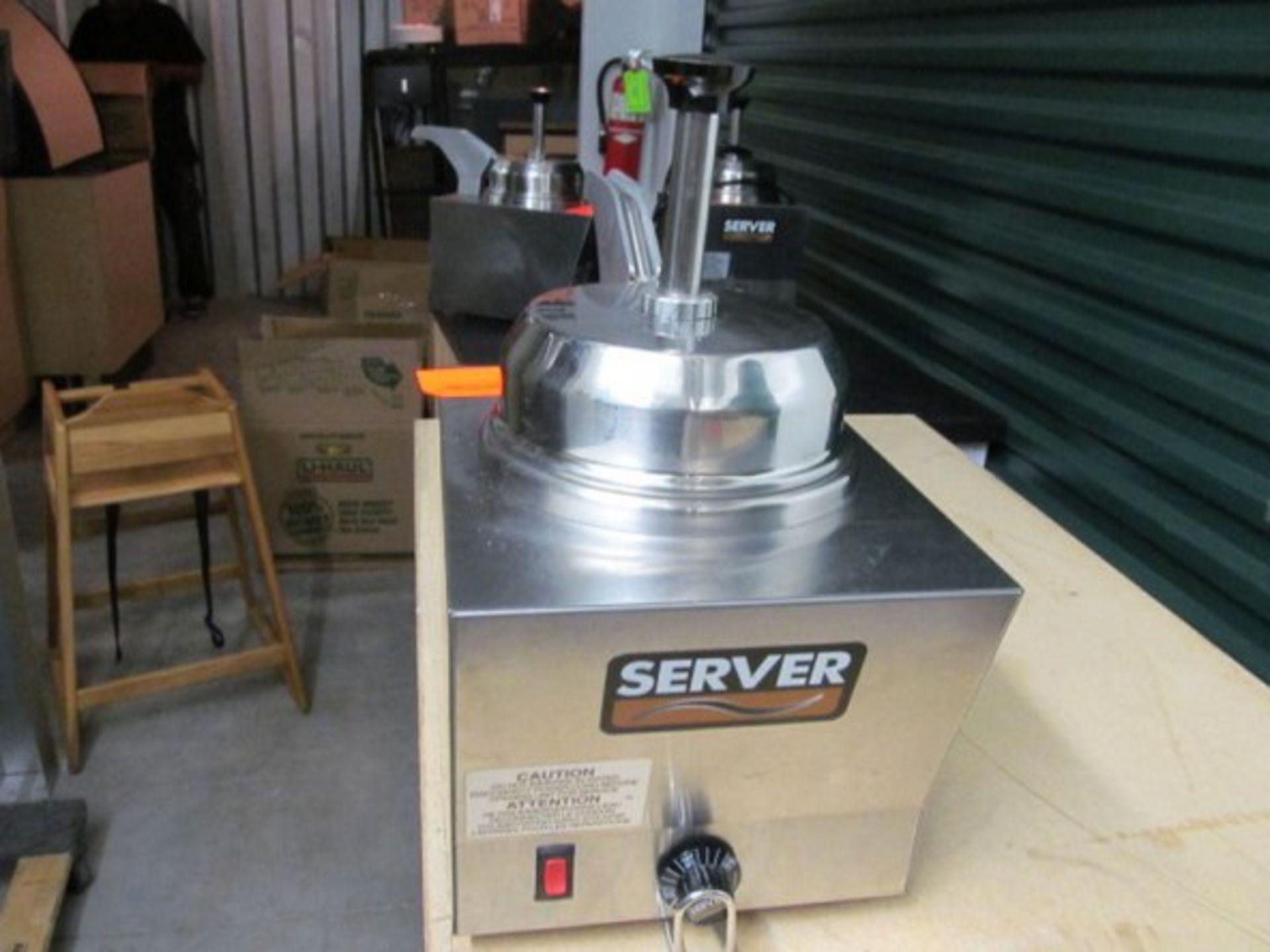 Server Hot Fudge Pump Dispenser Model:FSPW